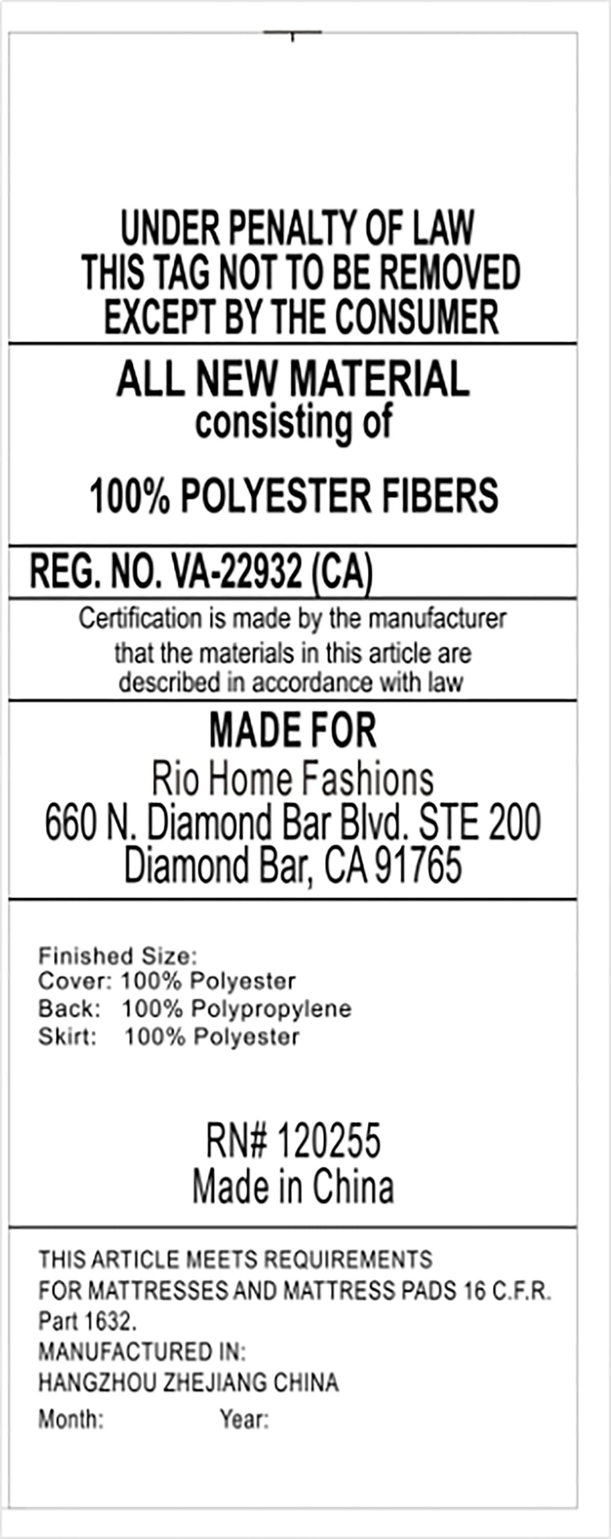 Hotel Laundry Full Triple Protection Waterproof Mattress Pad: Shrink-Resistant, Machine Washable, Fits Up to 20-inch Mattress