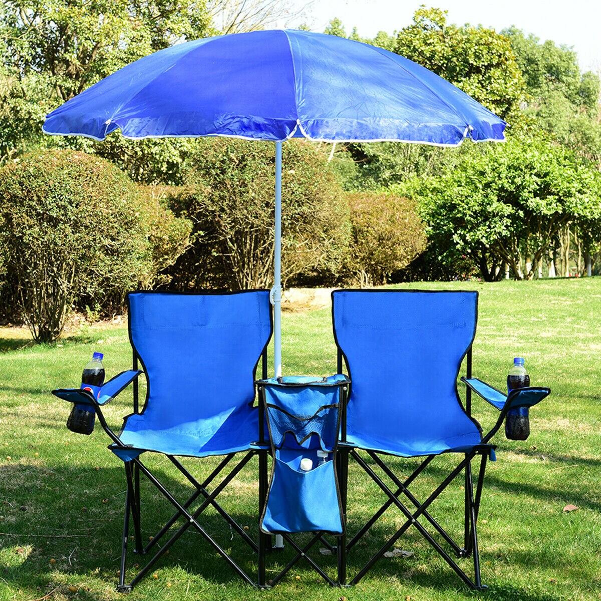 Arlmont & Co. Sayler Fabric Patio Folding Chair Folding Chair Set