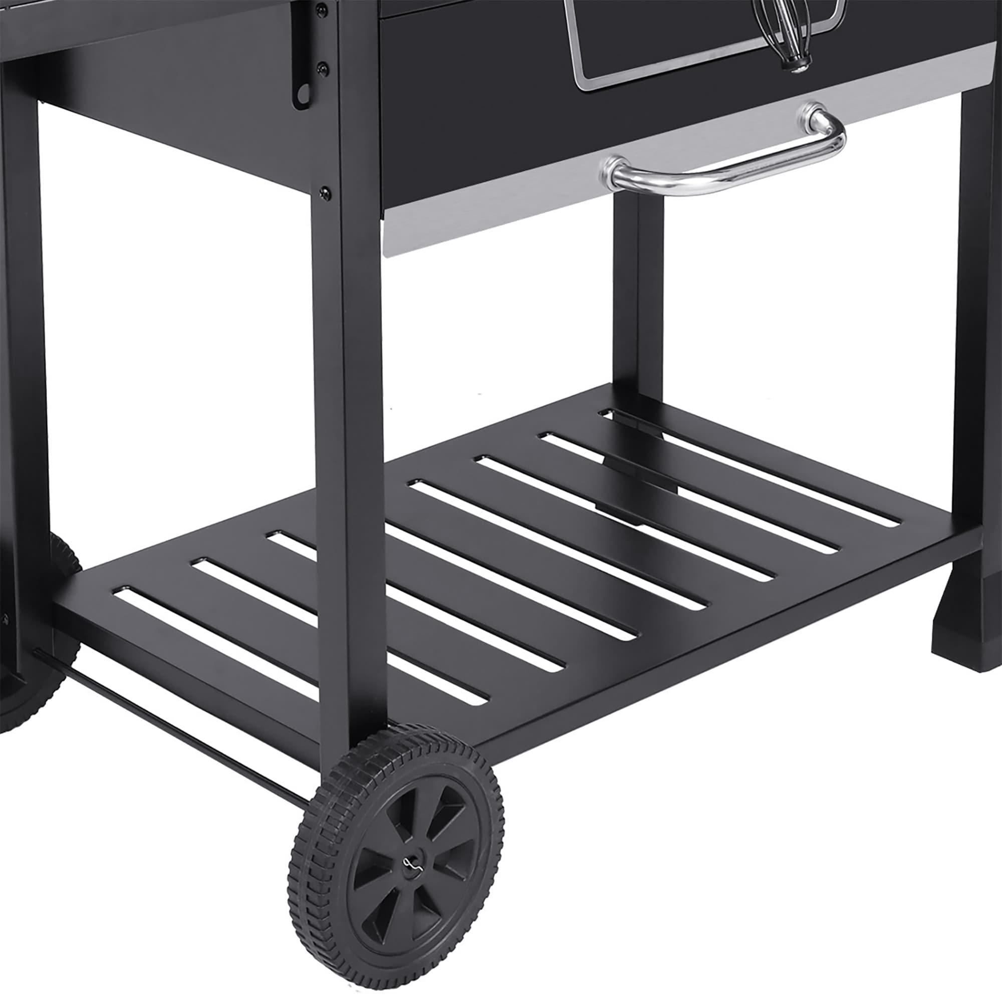 Royal Gourmet Deluxe 30-Inch Charcoal Grill, Black