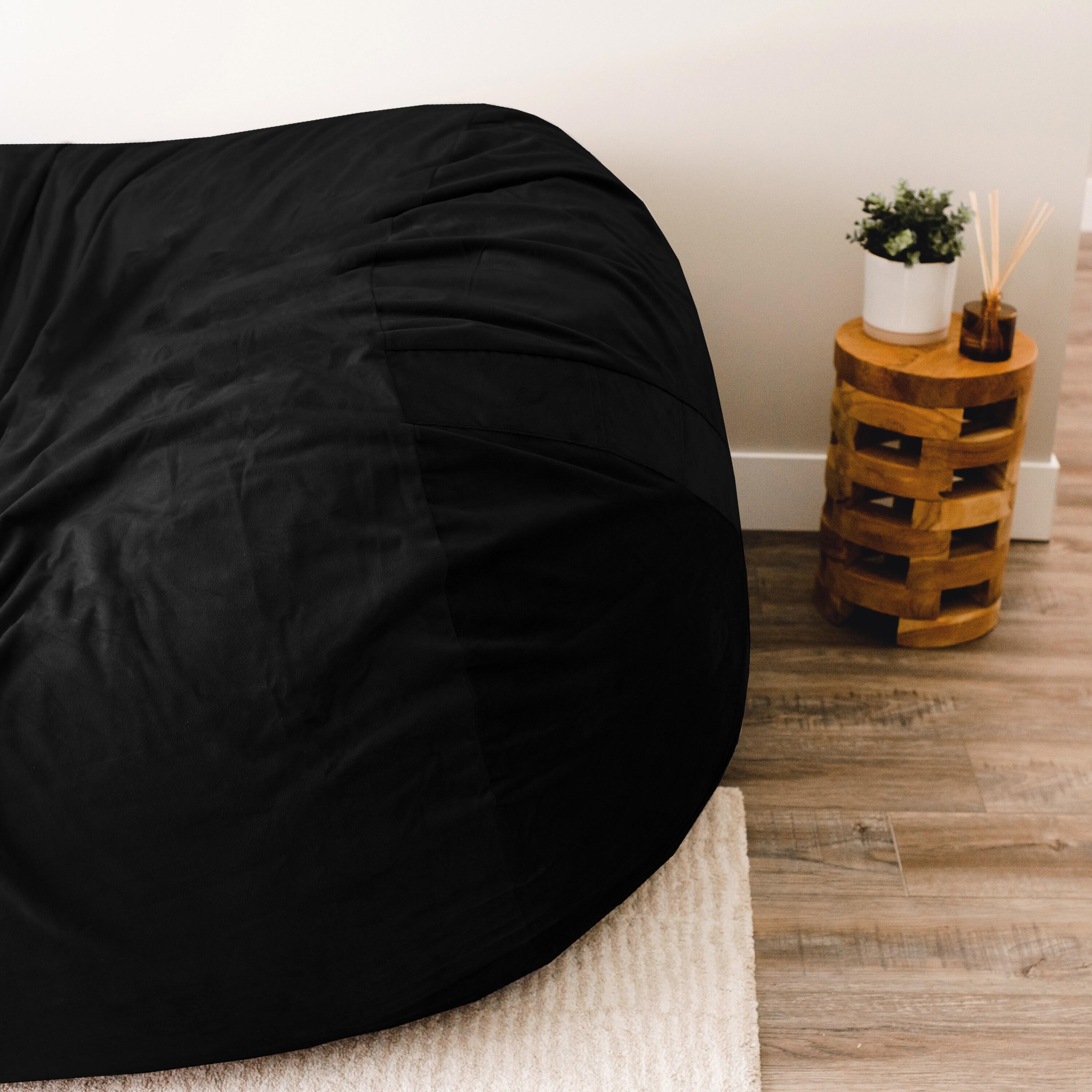 Big Joe Giant Foam Filled Bean Bag Sofa with Soft Removeable Cover