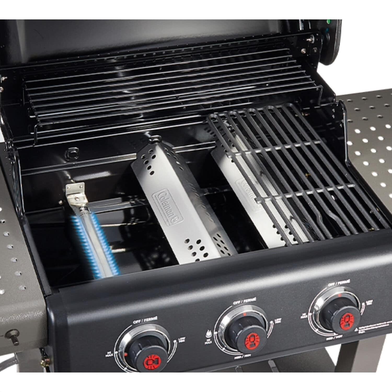 Coleman Cookout 3-Burner 36,000 BTU Propane BBQ Gas Grill with 535-Sq. In. Total Cooking Surface