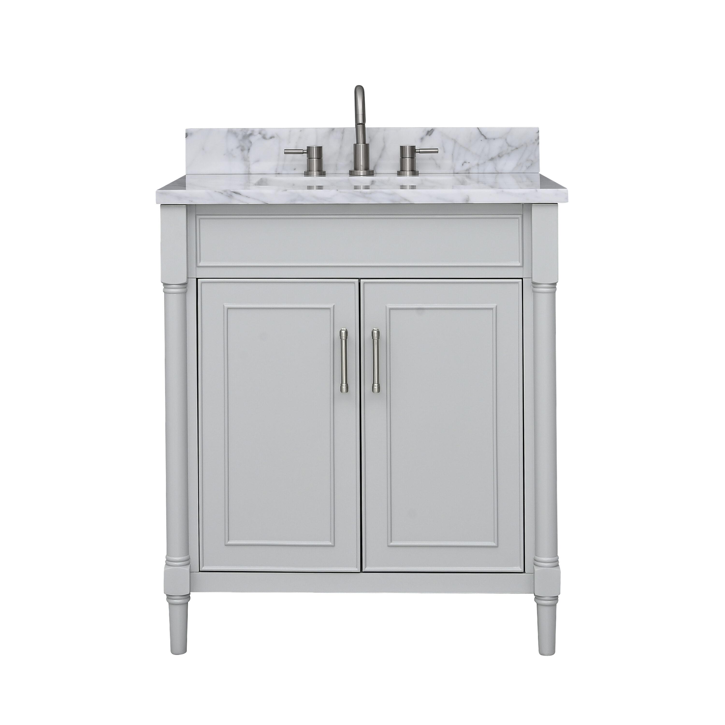 Addison 31'' Single Bathroom Vanity with Marble Top