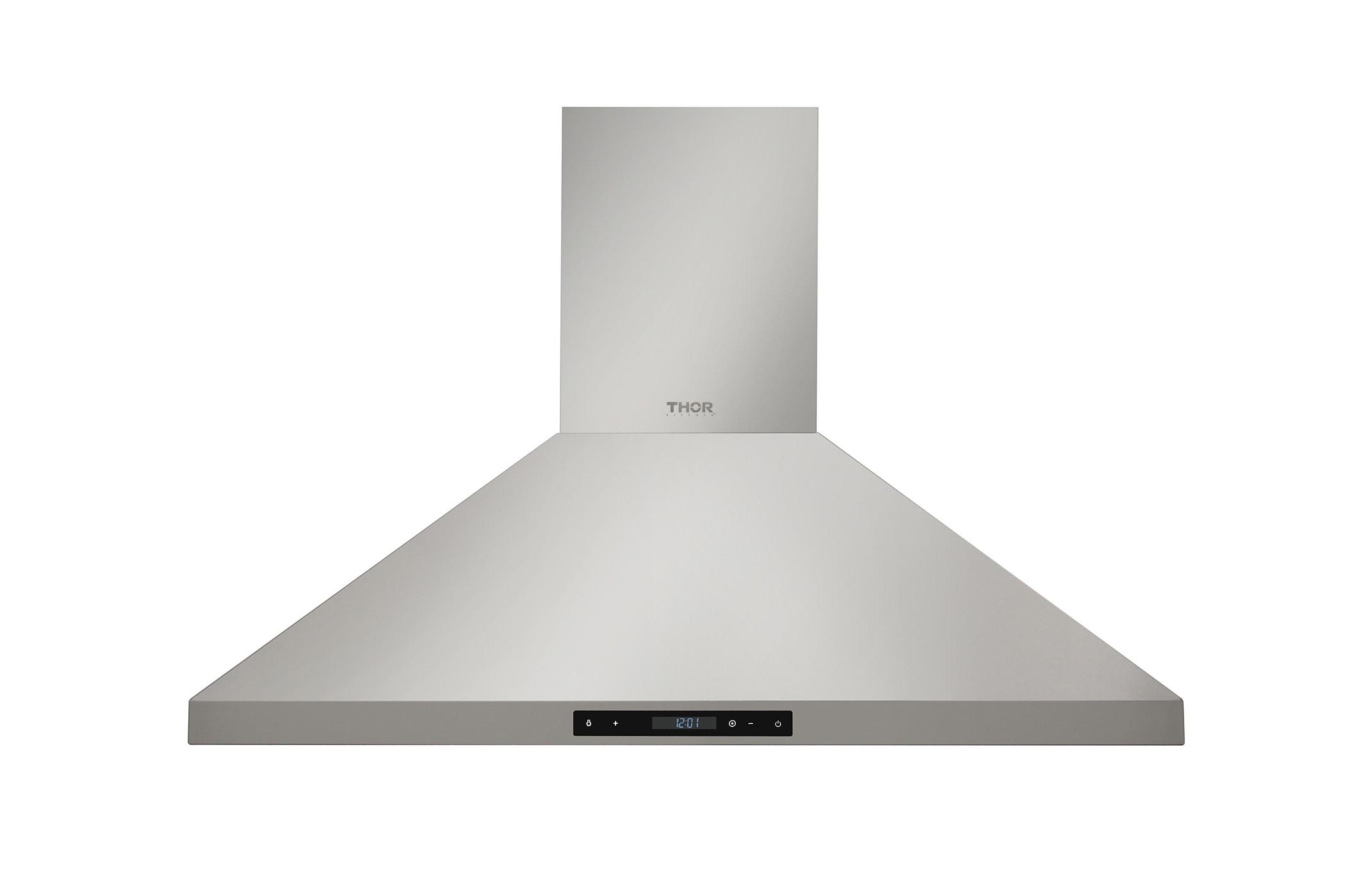 36-Inch Stainless Steel Convertible Wall Mount Range Hood