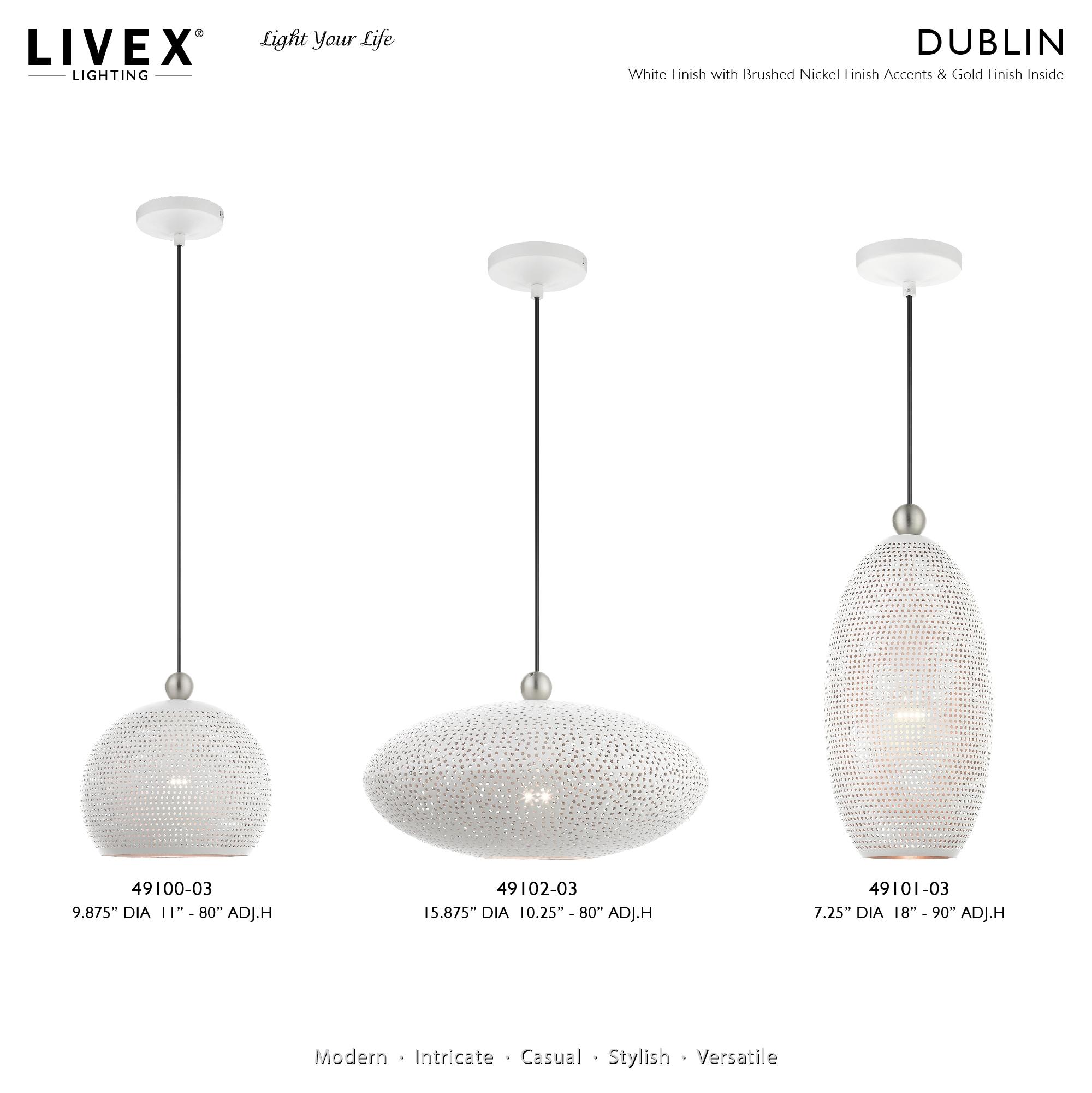 1 - Light Single Pendant