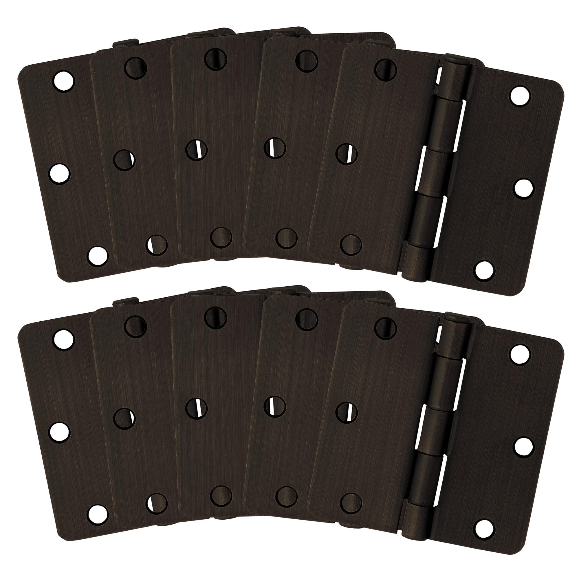 Design House 3.5" H x 3.5" W Butt Bearing  Door Hinges (Set of 10)