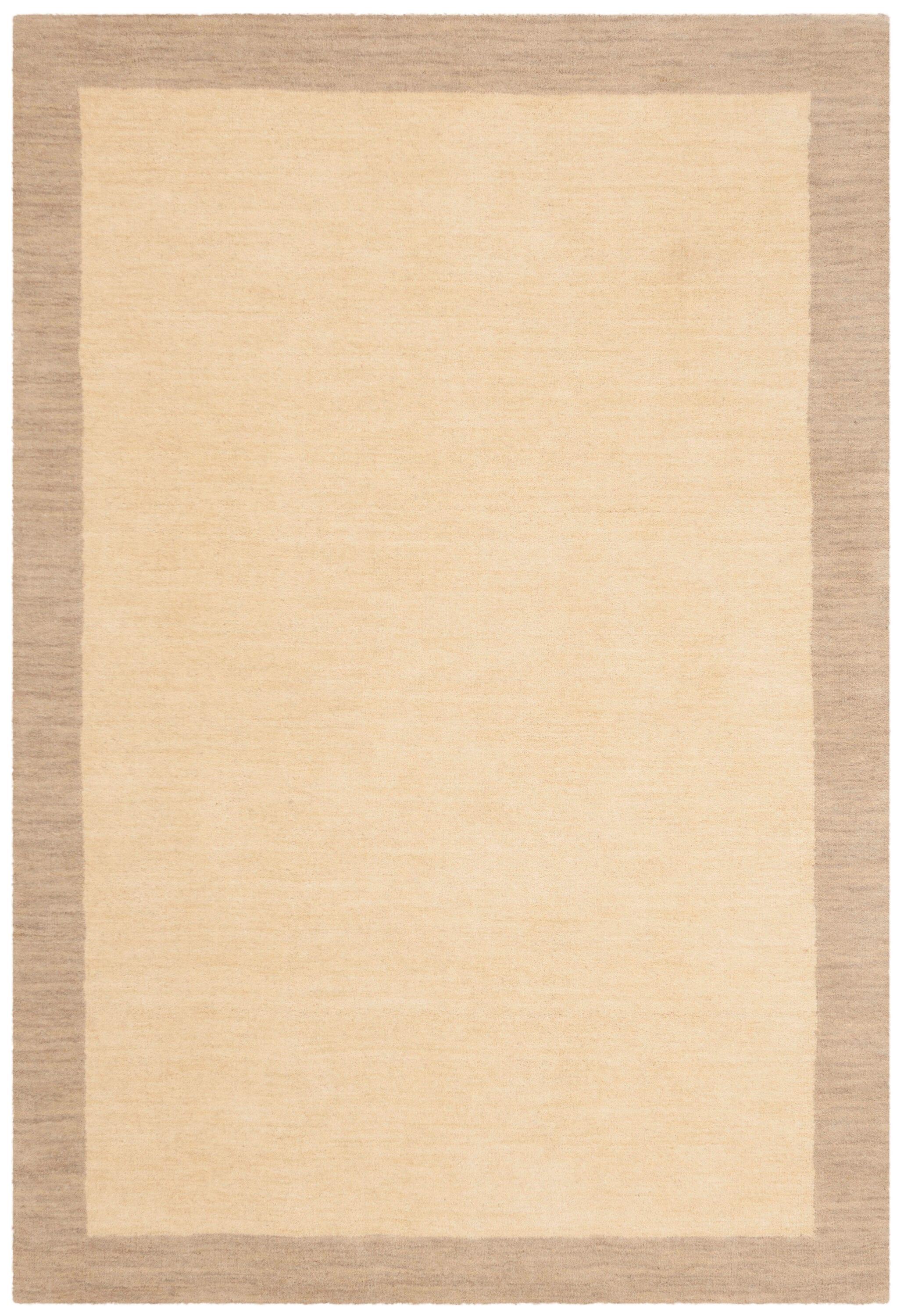 Himalaya HIM587 Hand Loomed Area Rug - Ivory/Beige - 4'x6' - Safavieh.