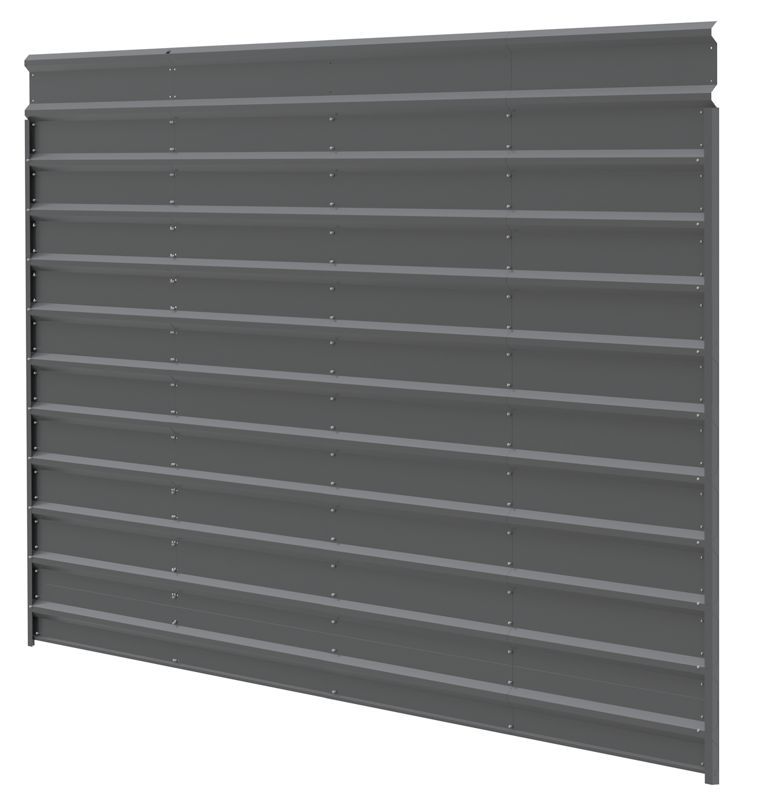 Arrow Arrow Black Metal Side Wall for Canopy