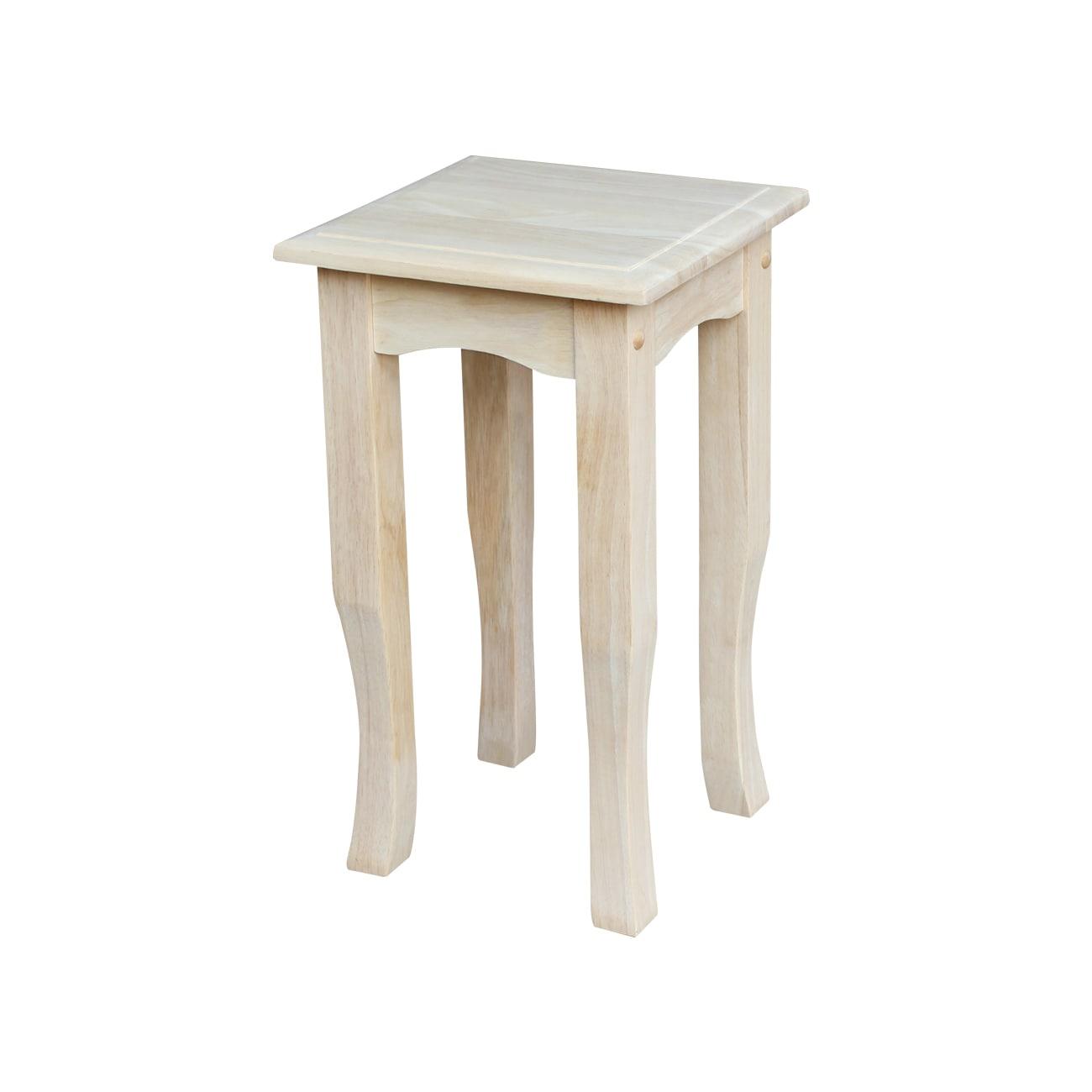 21" Tea Table Unfinished - International Concepts