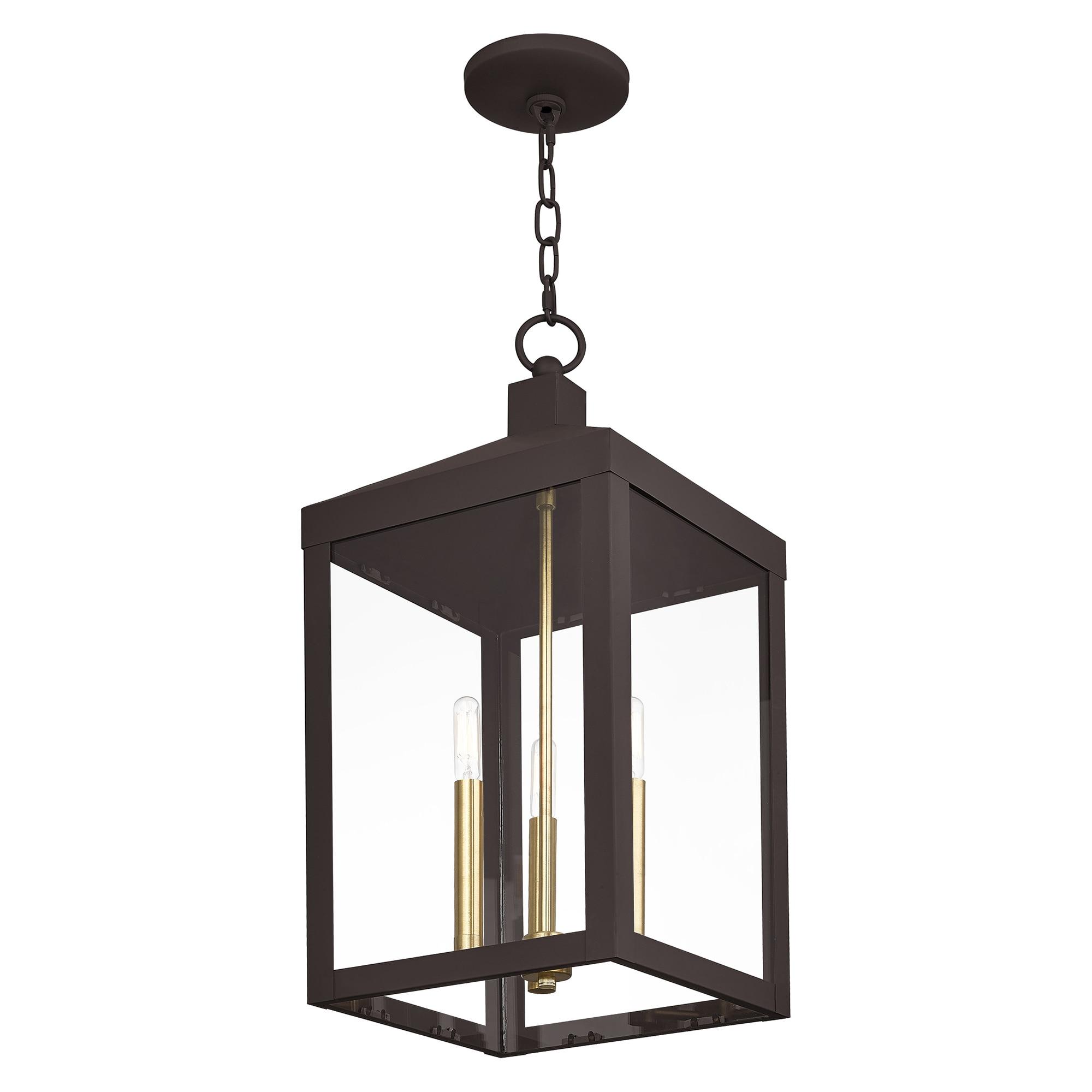 Livex Lighting Nyack 3 - Light Pendant in  Bronze