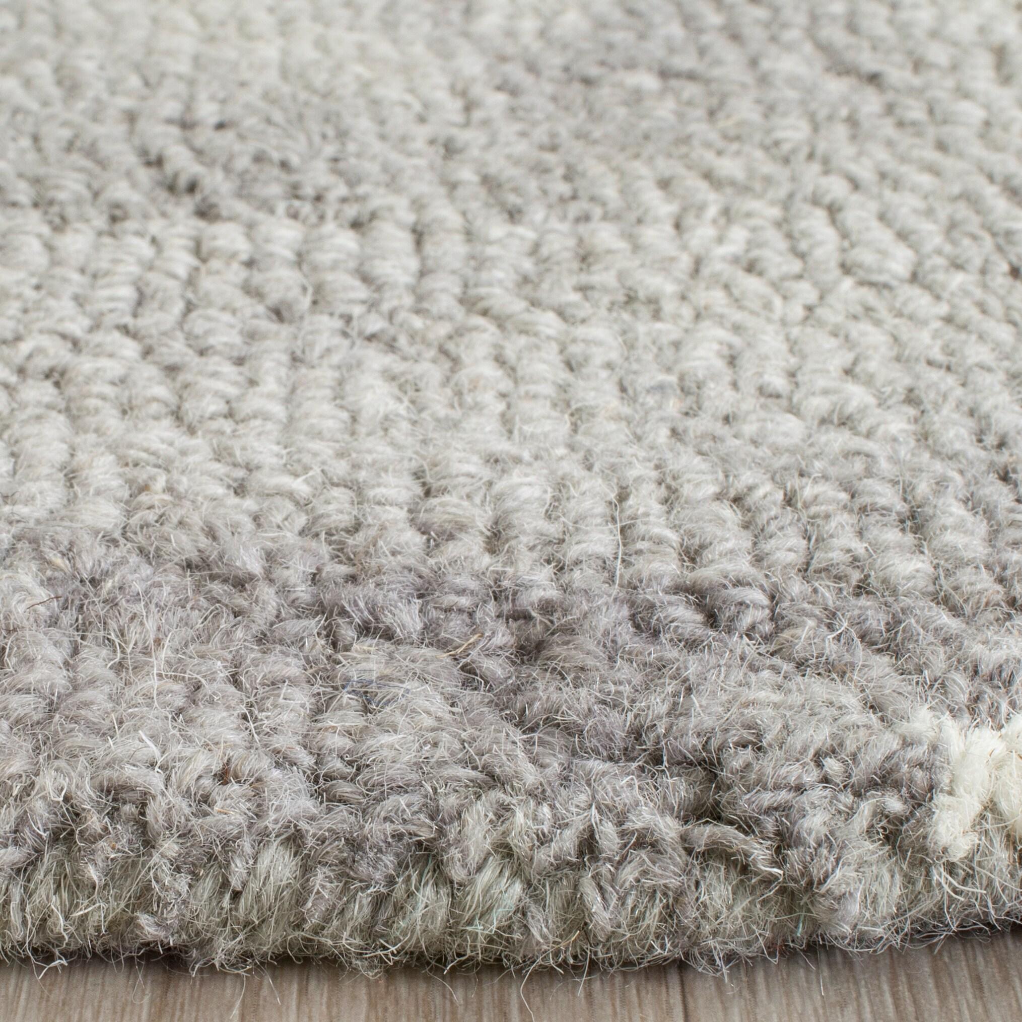 Dip Dye DDY540 Hand Tufted Indoor Area Rug - Grey/Ivory - 4'x6' - Safavieh