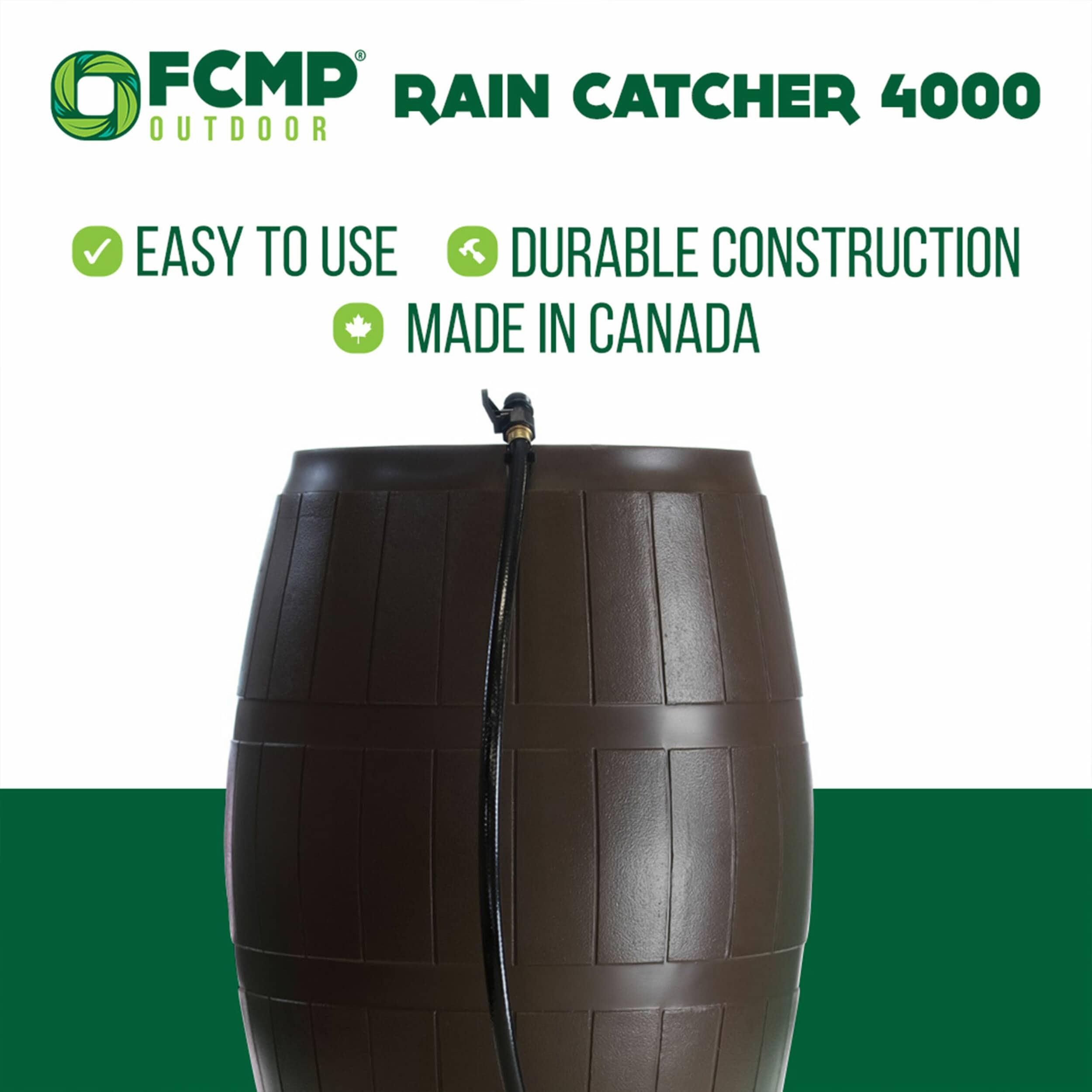 FCMP Outdoor FCMP Outdoor Rain Water Catcher Barrel Container
