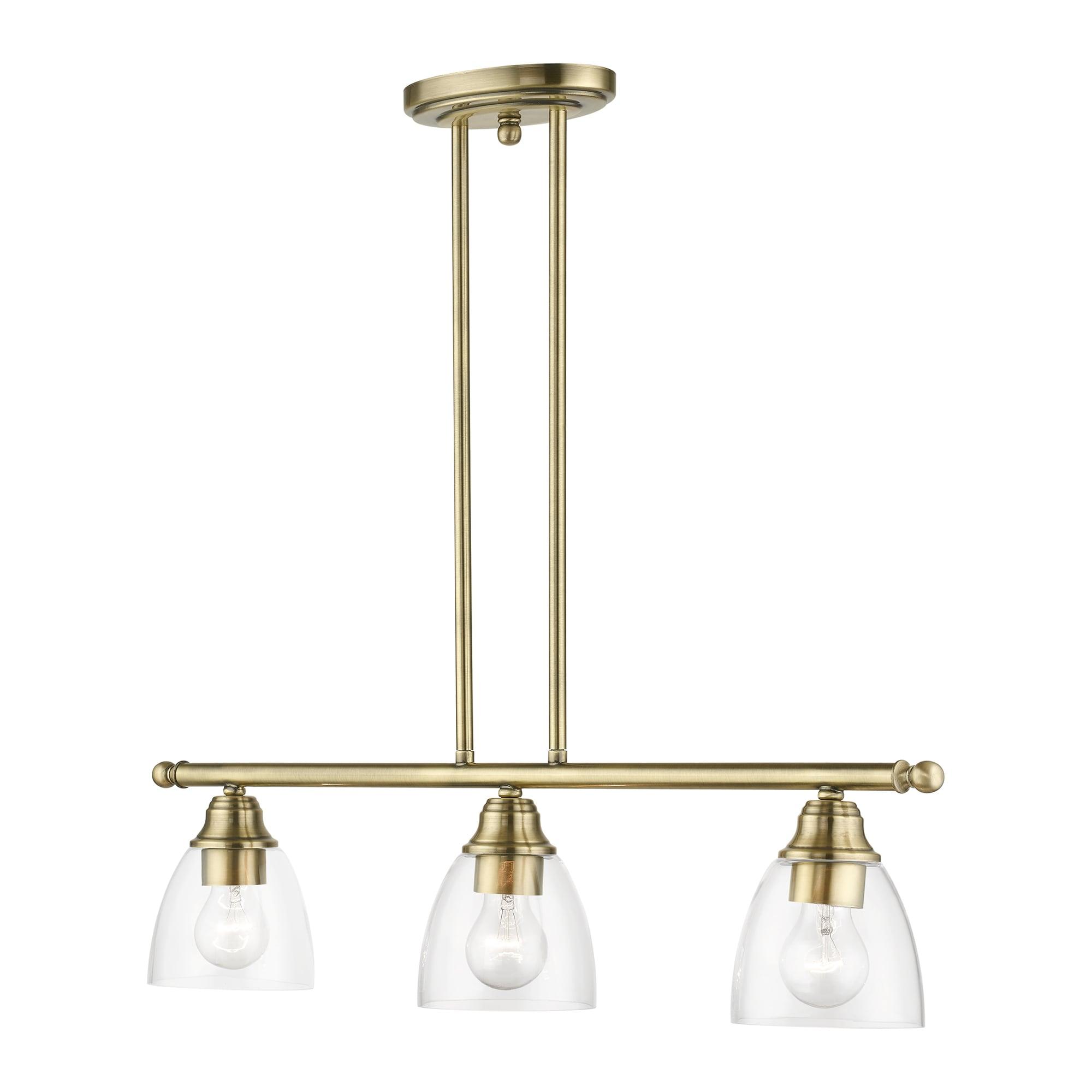 Livex Lighting Montgomery 3 - Light Chandelier in  Antique Brass