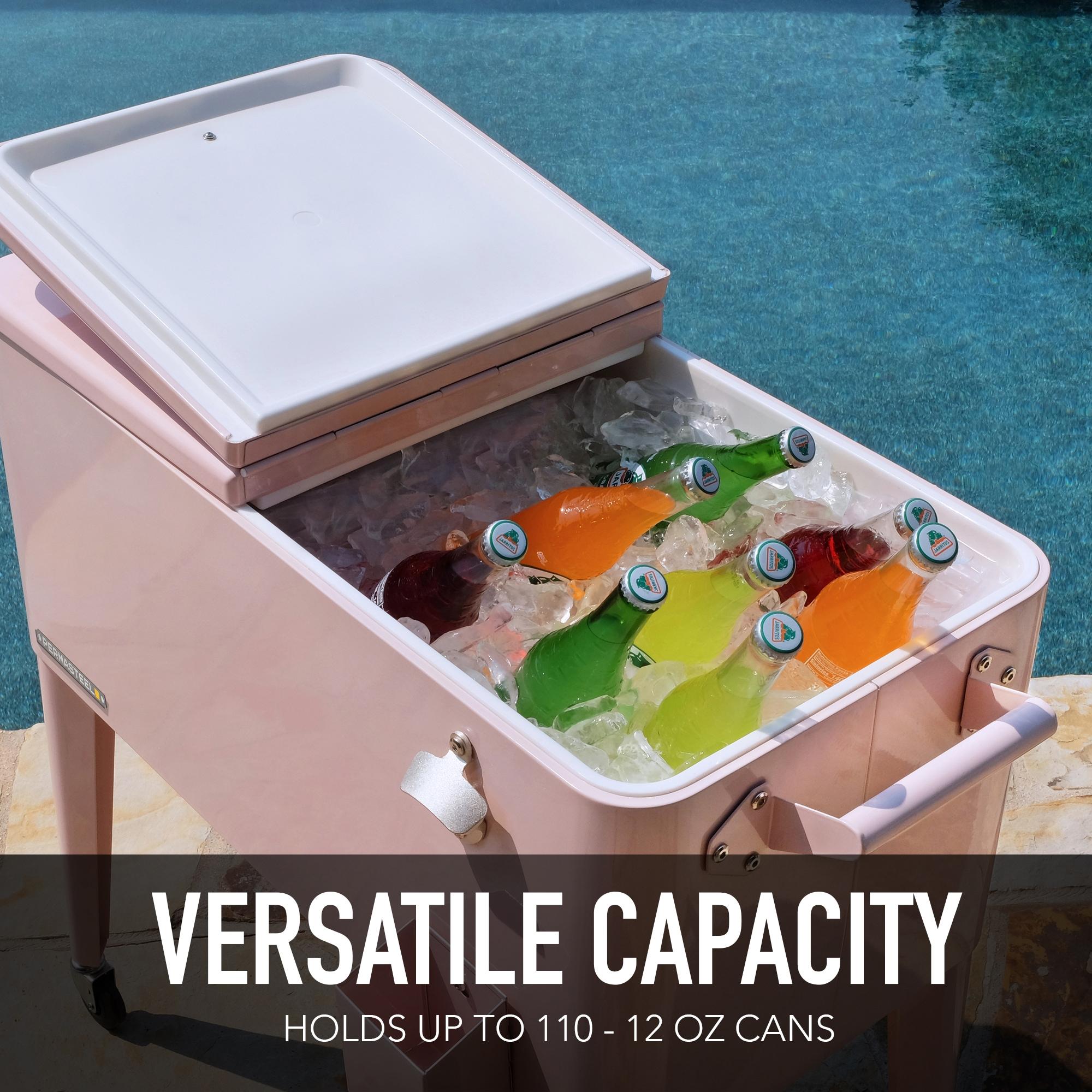 Winado 80 Qt. Outdoor Rolling Cooler Cart