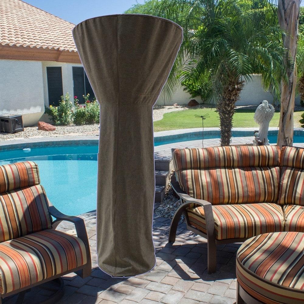 Tall Patio Heater Commercial Cover - Tan - AZ Patio Heaters: Weather-Resistant, Zippered