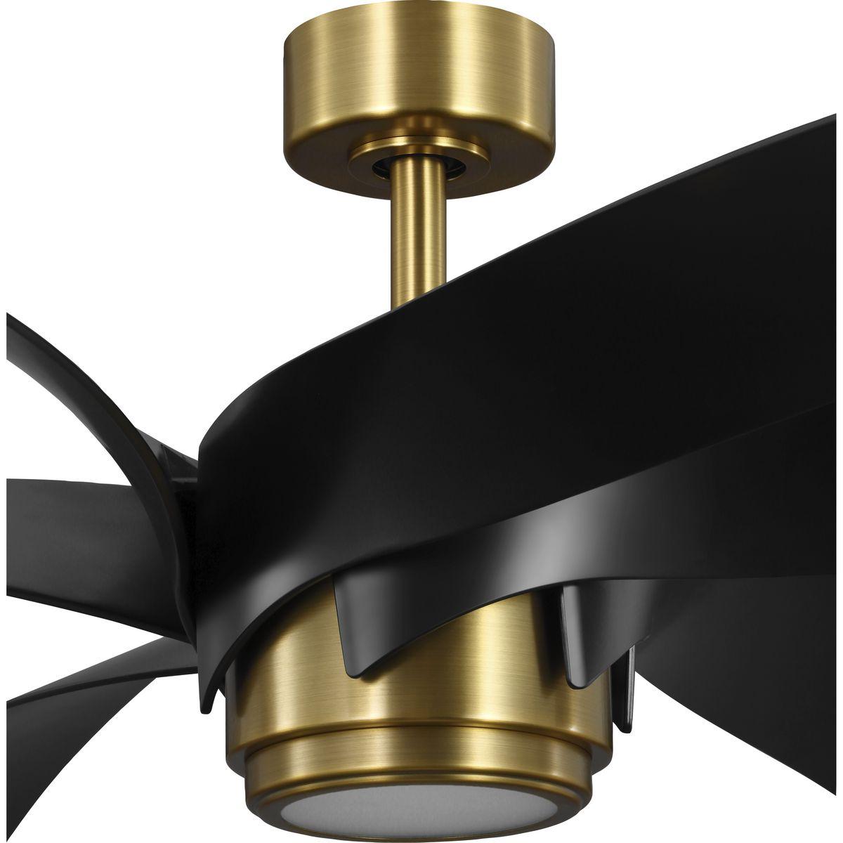 Burniece 72'' Ceiling Fan with LED Lights