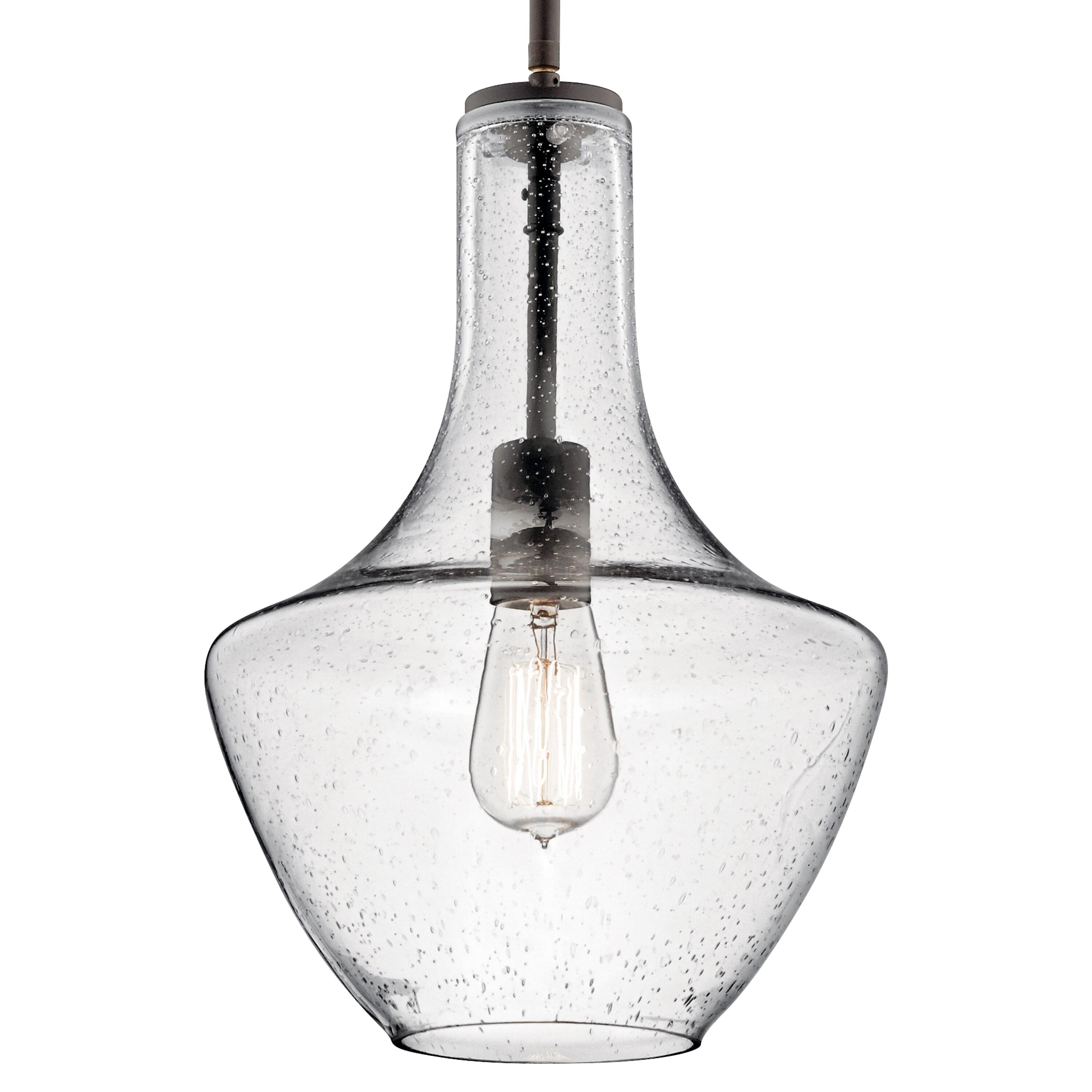 Kichler Lighting Everly 1 - Light Pendant in  Olde Bronze