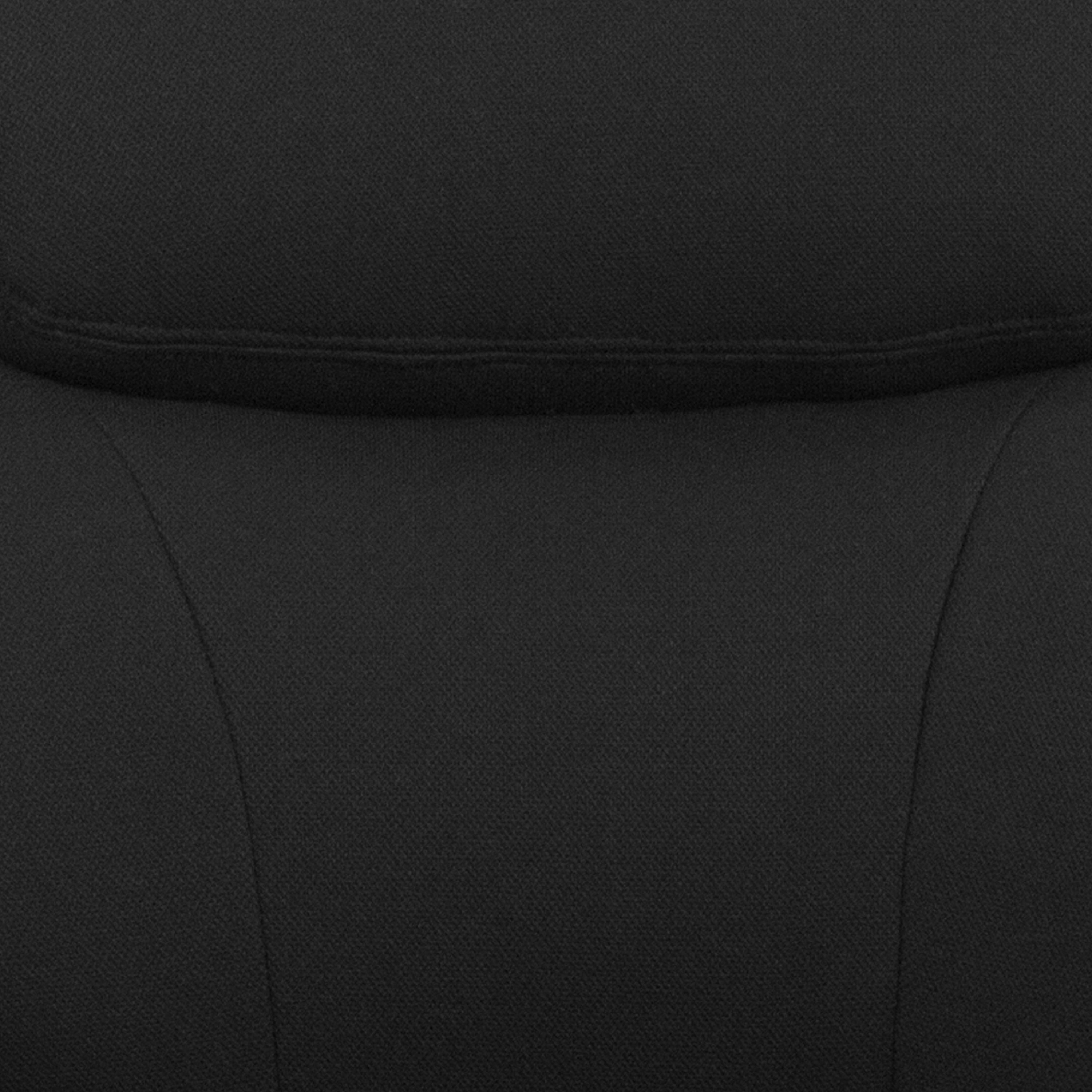 Flash Furniture HERCULES Series Big & Tall 400 lb. Rated Black Fabric Ergonomic Task Office Chair with Line Stitching and Adjustable Arms