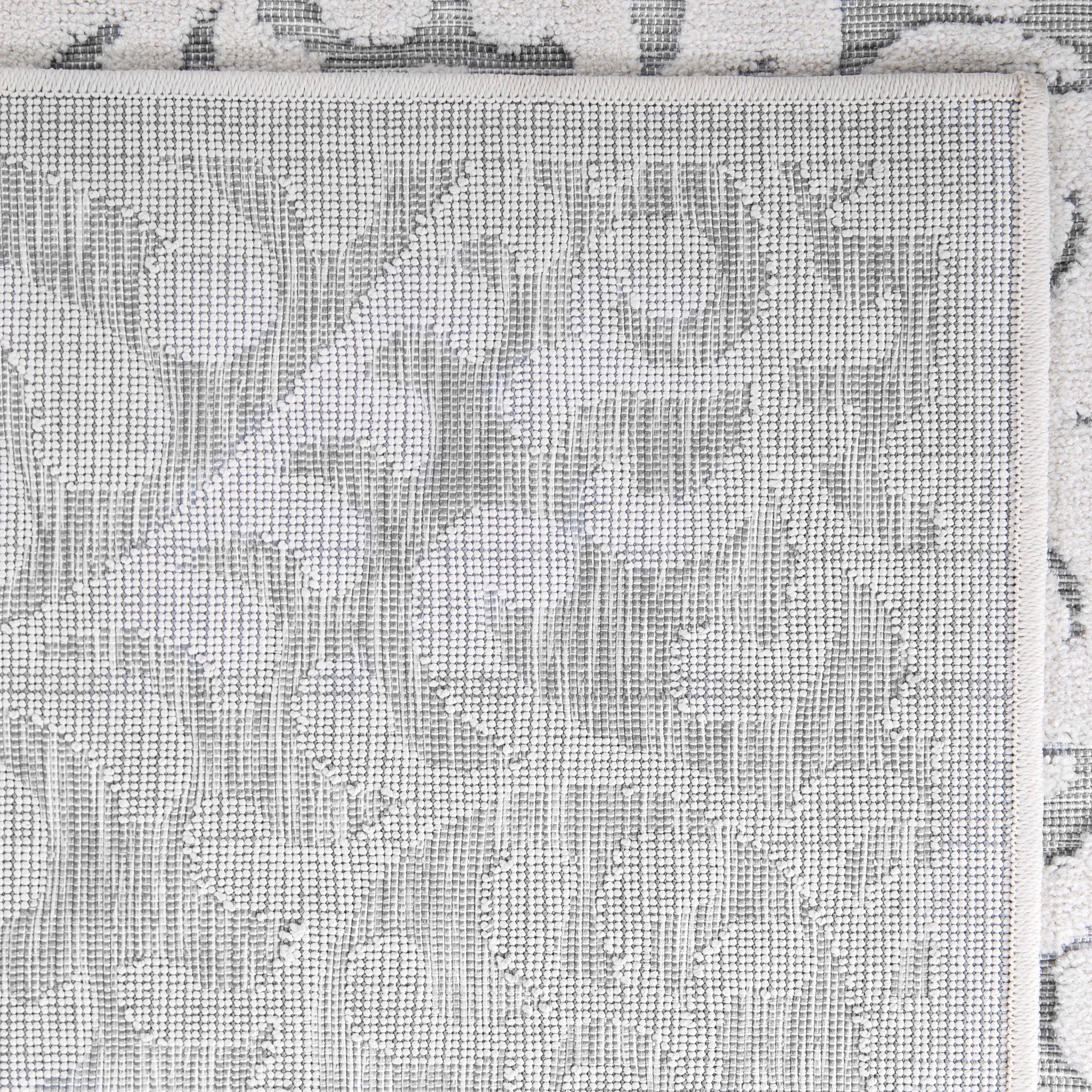 My Texas House Bluebonnets Natural Gray High Low Indoor Outdoor Rug