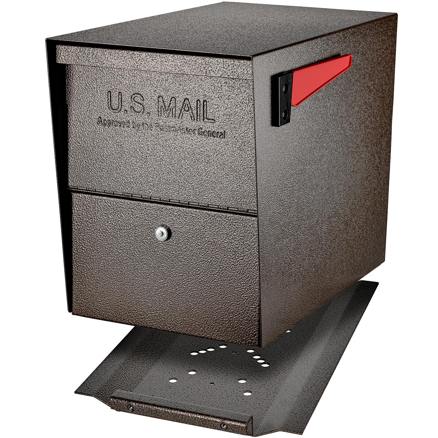 Package Master Locking Post Mounted Mailbox