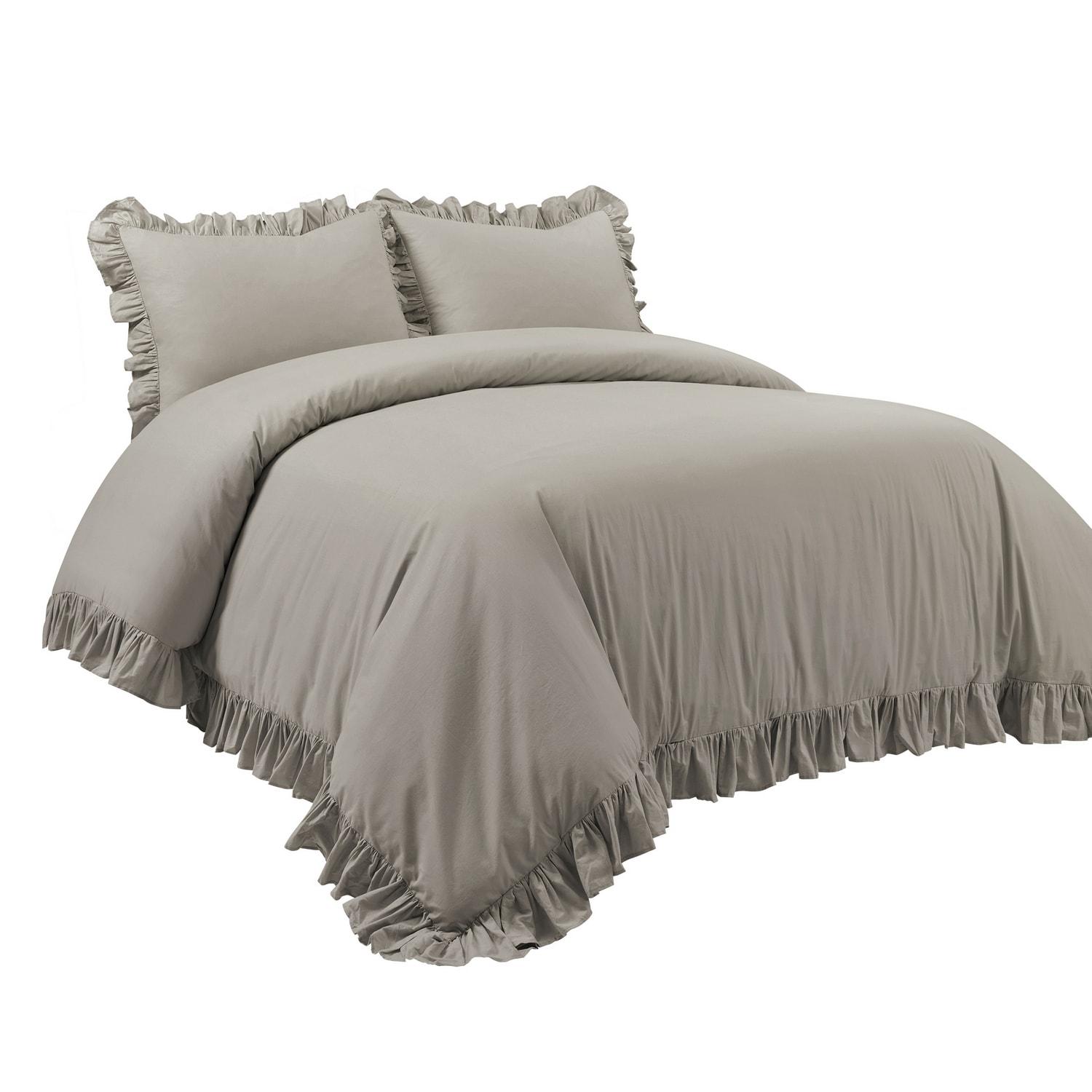 Lush Decor Cotton Duvet Cover Set