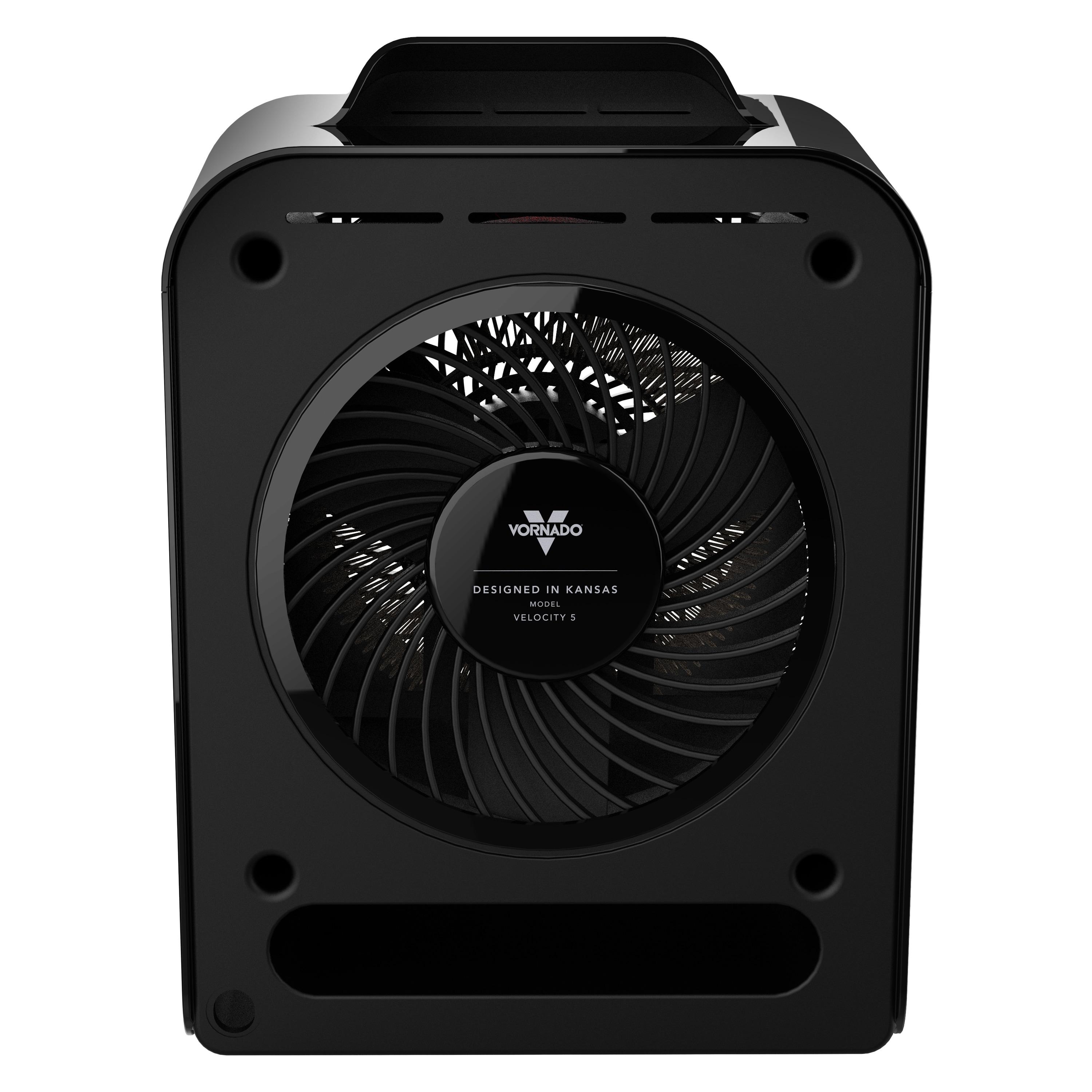 Vornado Velocity 5 Whole Room Space Heater with Auto Climate Control Timer and Safety Features: 1500W, ETL Listed, 200-500 sq. ft.