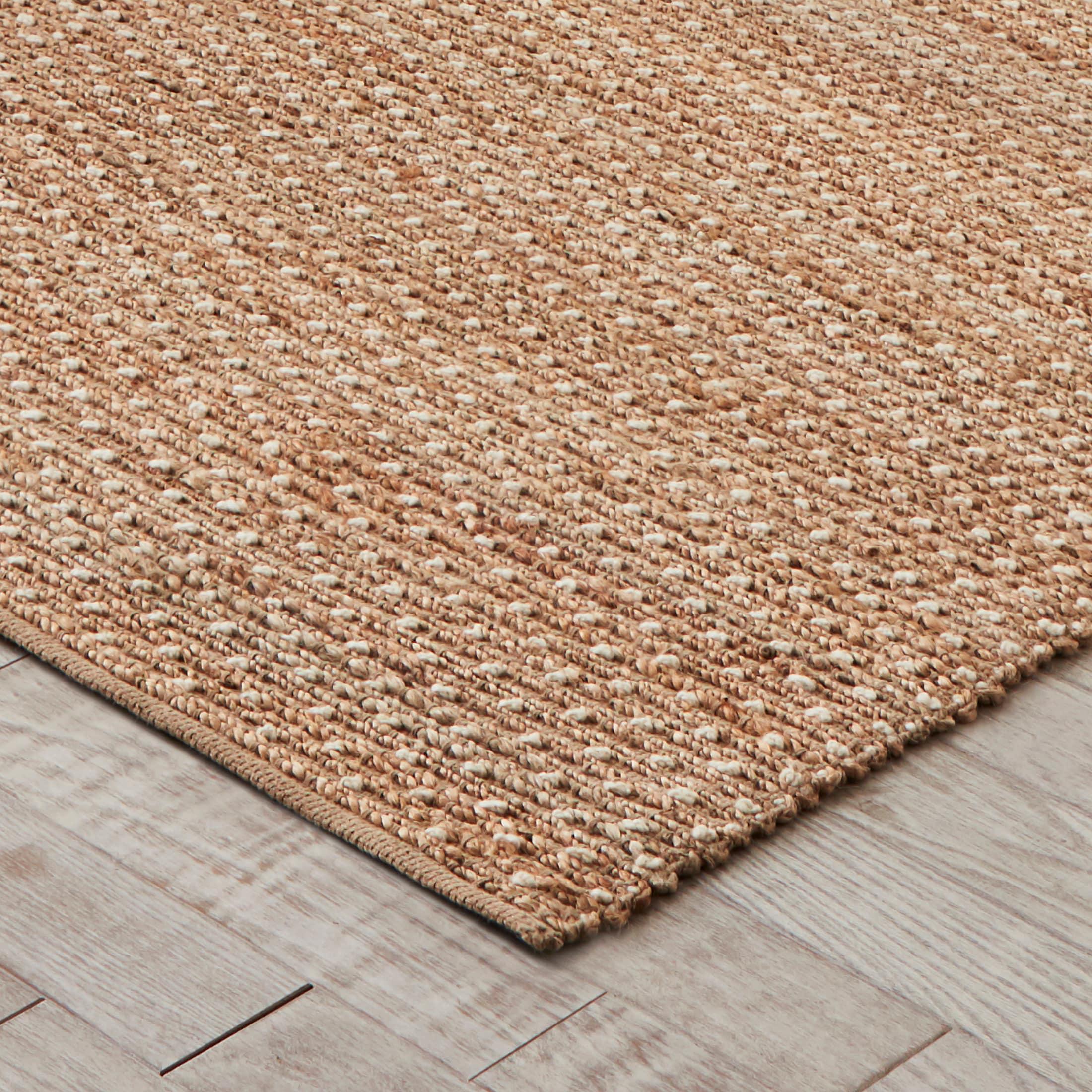 8'x10' Pata Hand Woven Chunky Jute Area Rug, Natural - JONATHAN Y