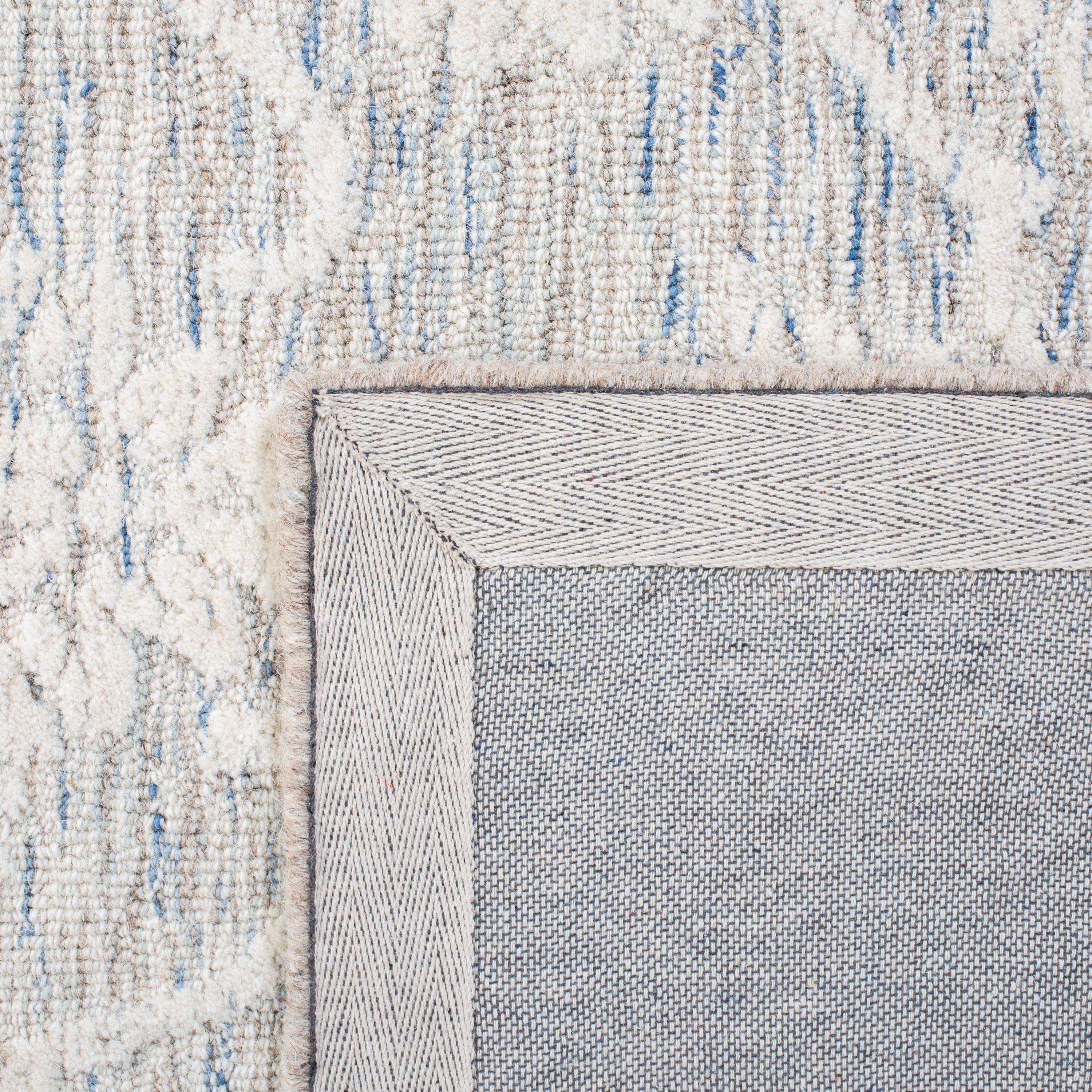 Metro MET996 Hand Tufted Area Rug - Light Blue/Ivory - 4'x6' - Safavieh.