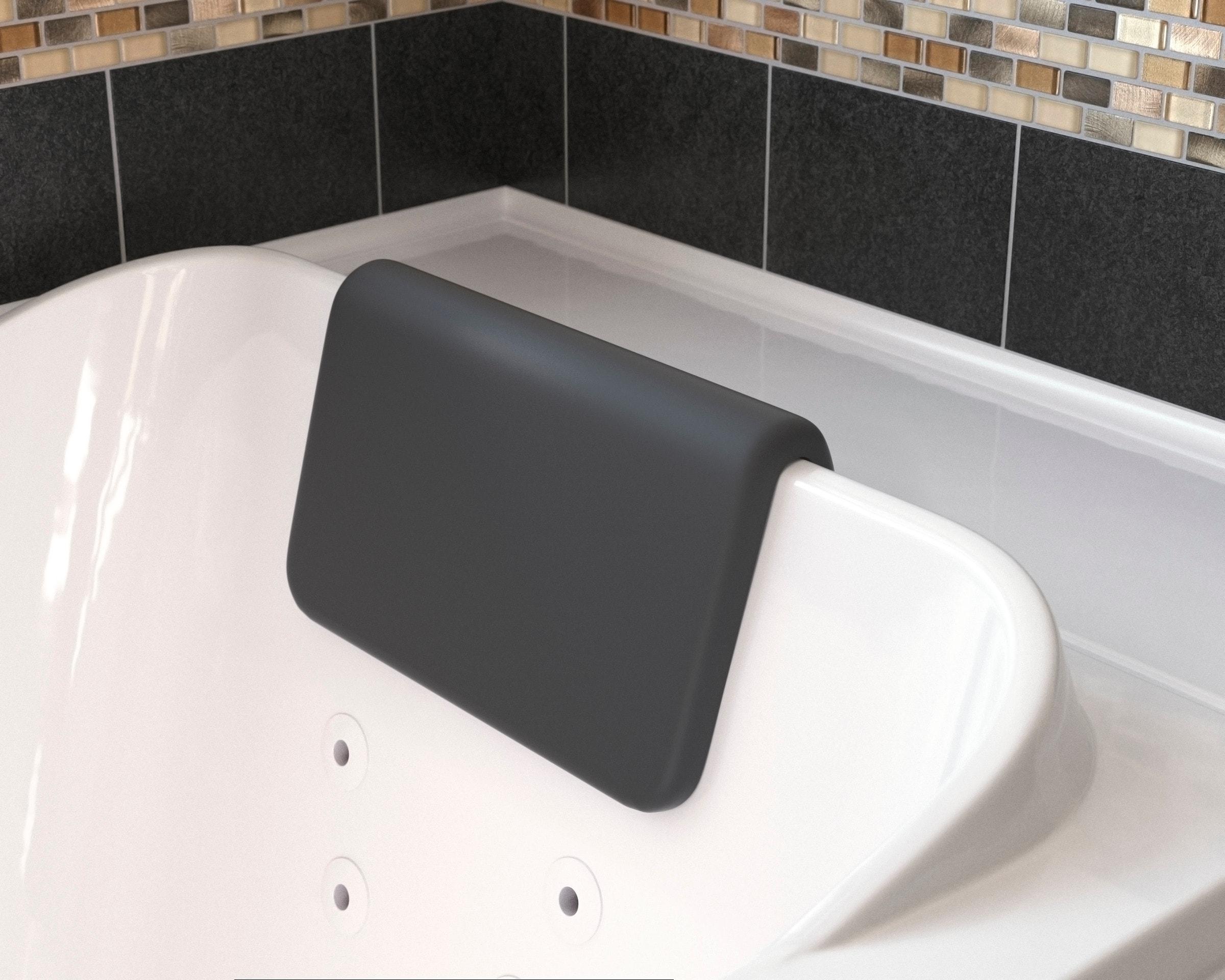 American Standard 59.5'' x 29.75'' Walk-in Soaking Fiberglass Bathtub with Faucet 3060.109.SLW