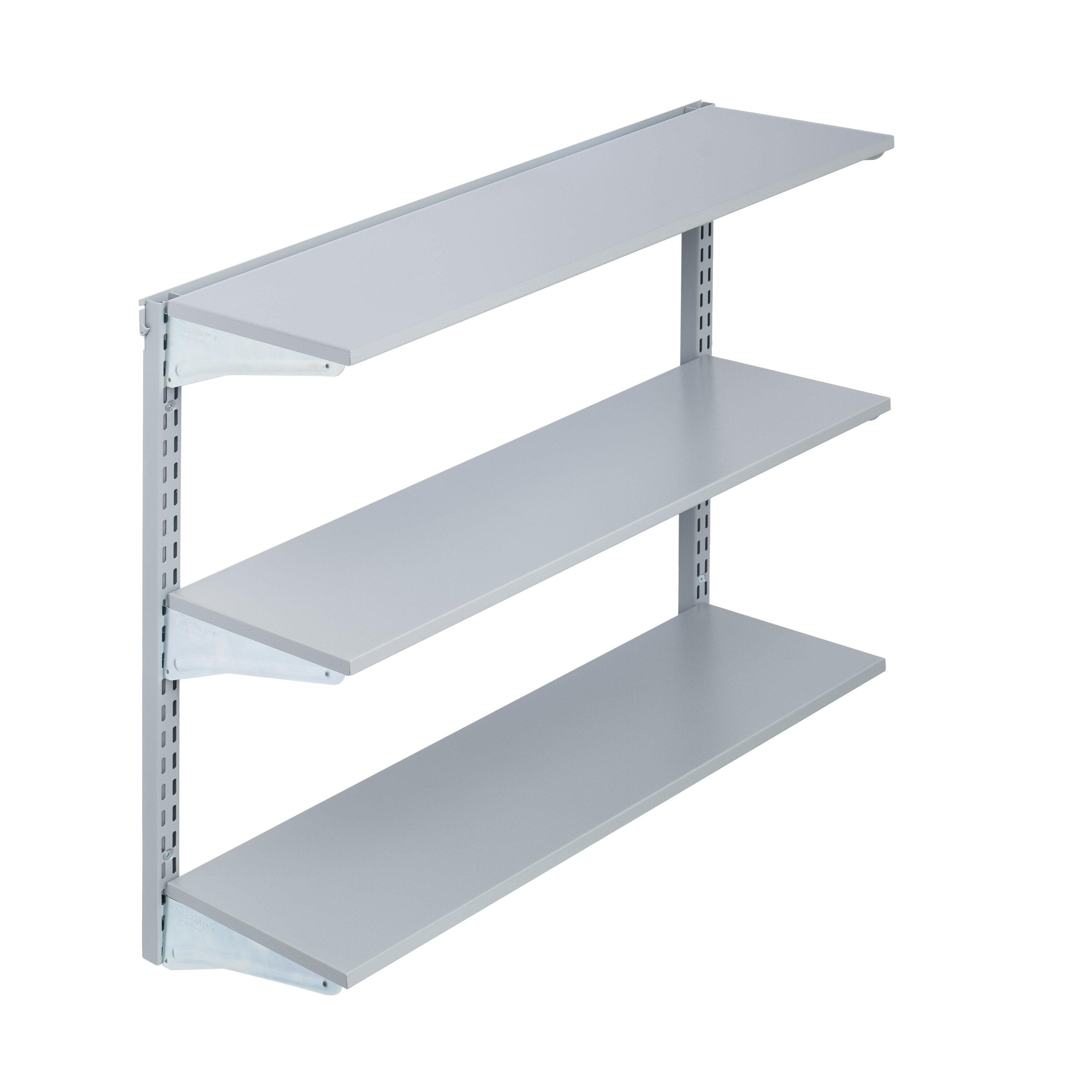 33'' W Steel Height -Adjustable Storage Rack