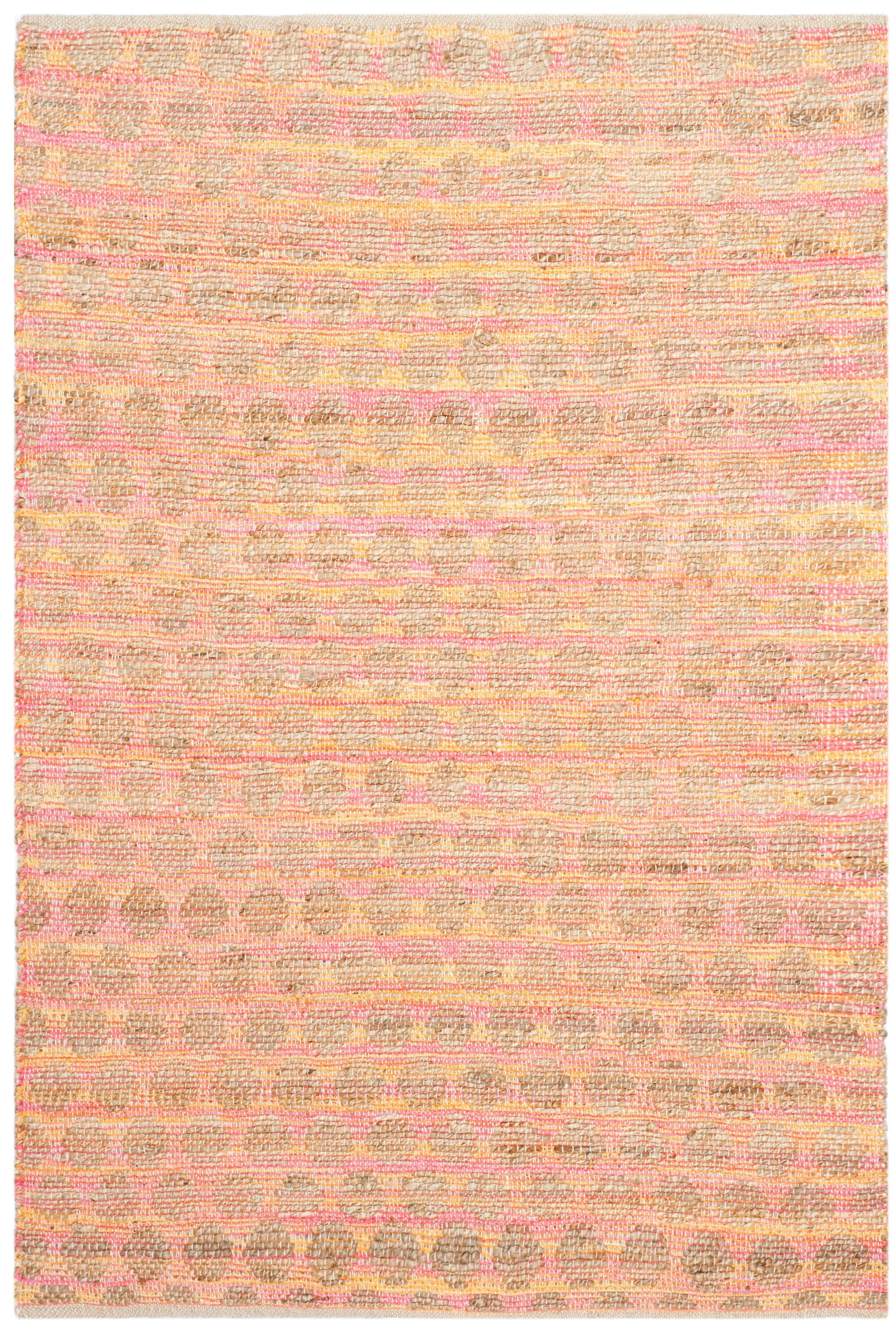 Arria Cape Cod Hand Woven 80% Jute, 20% Cotton Polka Dots Rug