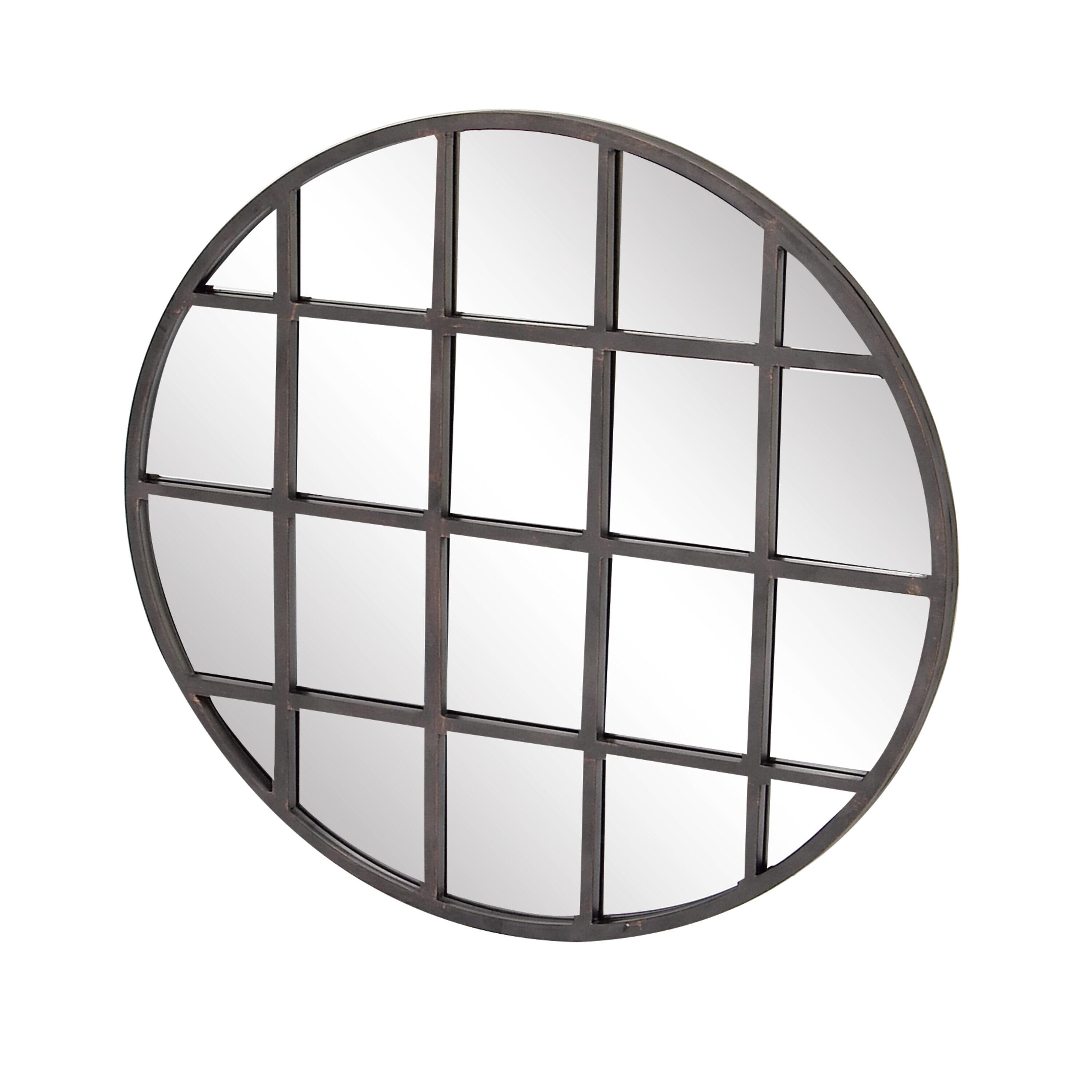 Paneled Modern & Contemporary Accent Mirror