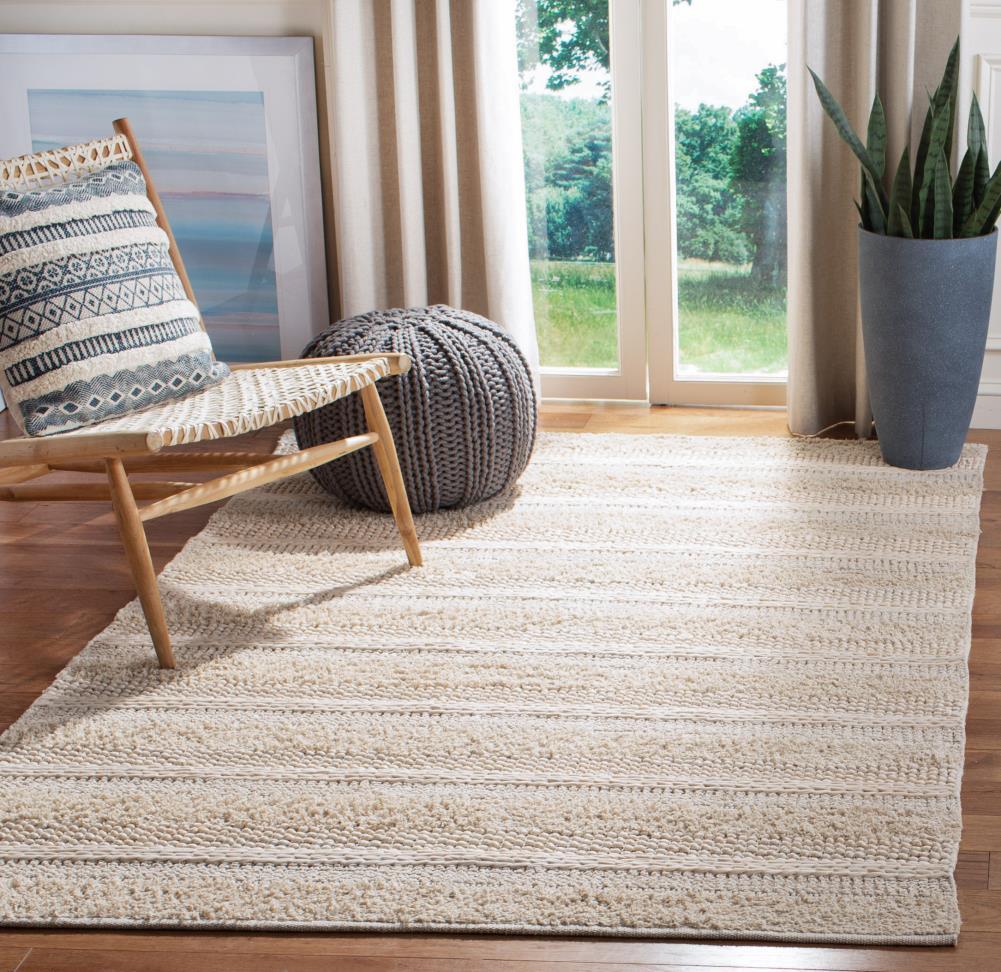 Natura NAT651 Hand Woven Area Rug - Ivory - 5'x8' - Safavieh