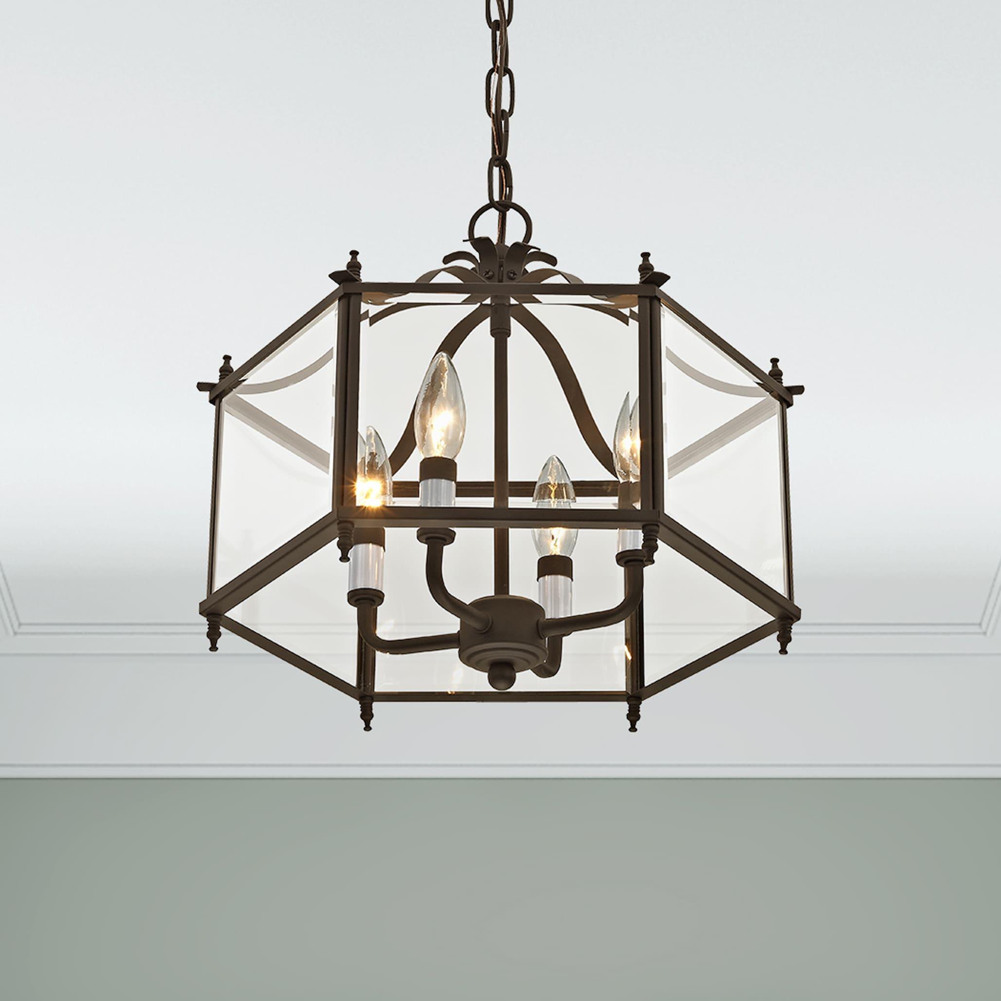 Livex Lighting Livingston 4 - Light Pendant in  Bronze