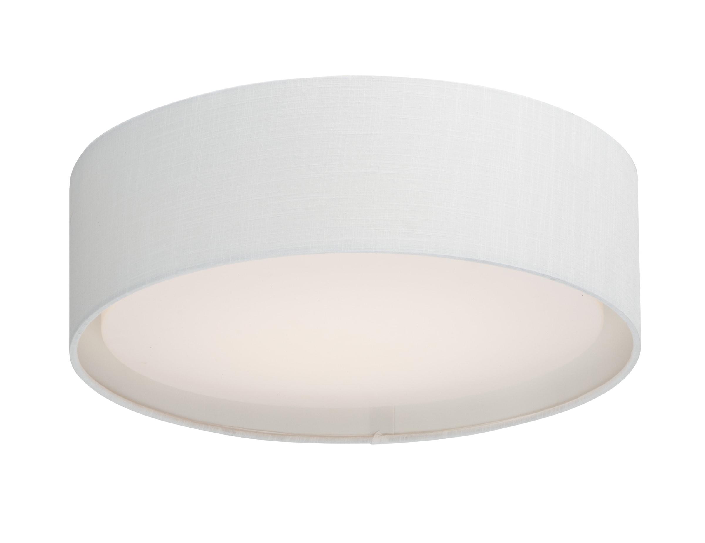 10220WL-Maxim Lighting-Prime-19.5W 3 LED Flush Mount-16 Inches wide by 5.5 inches high-White Linen Finish