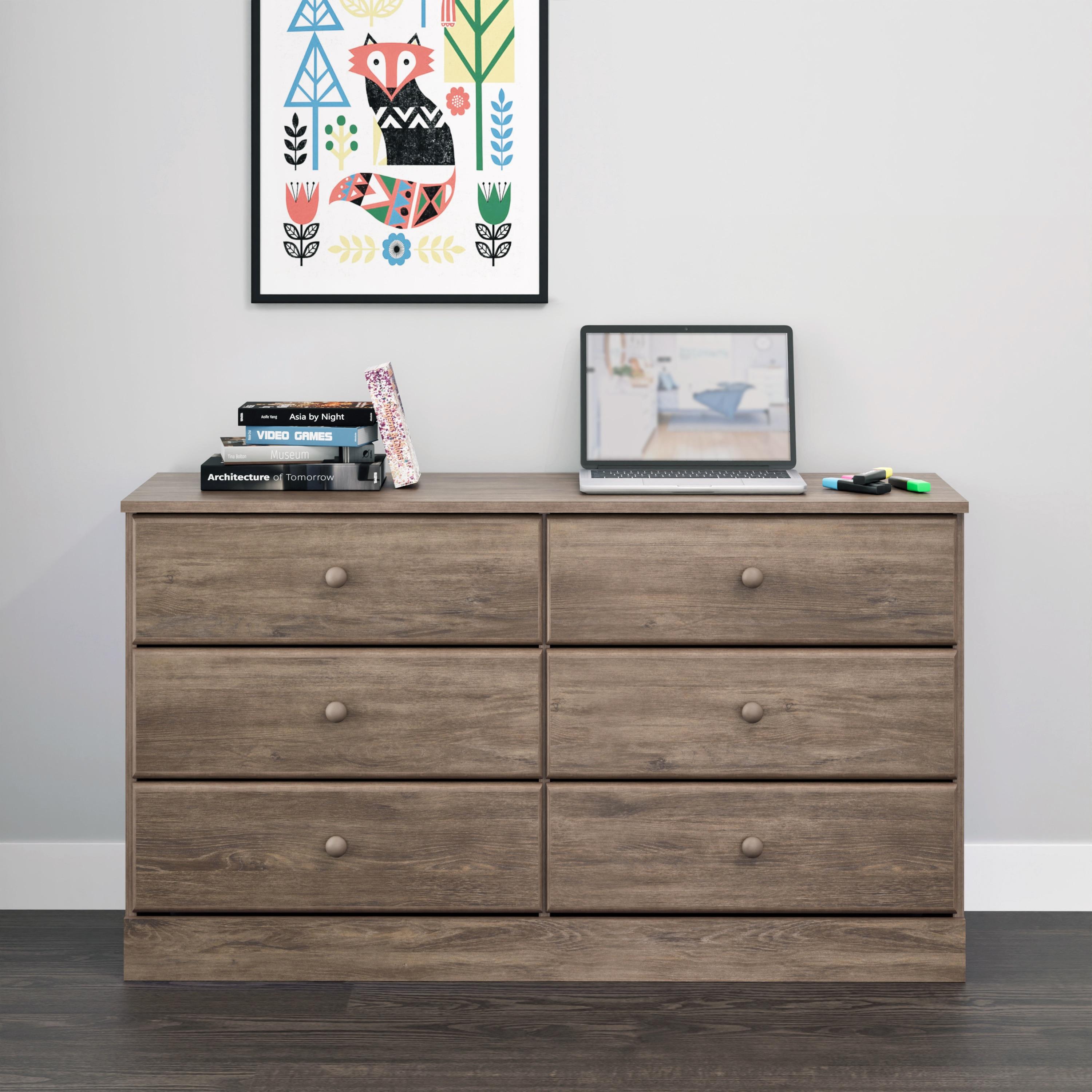 Mcclarrie Simplistic 6 Drawer 47.5" W Double Dresser