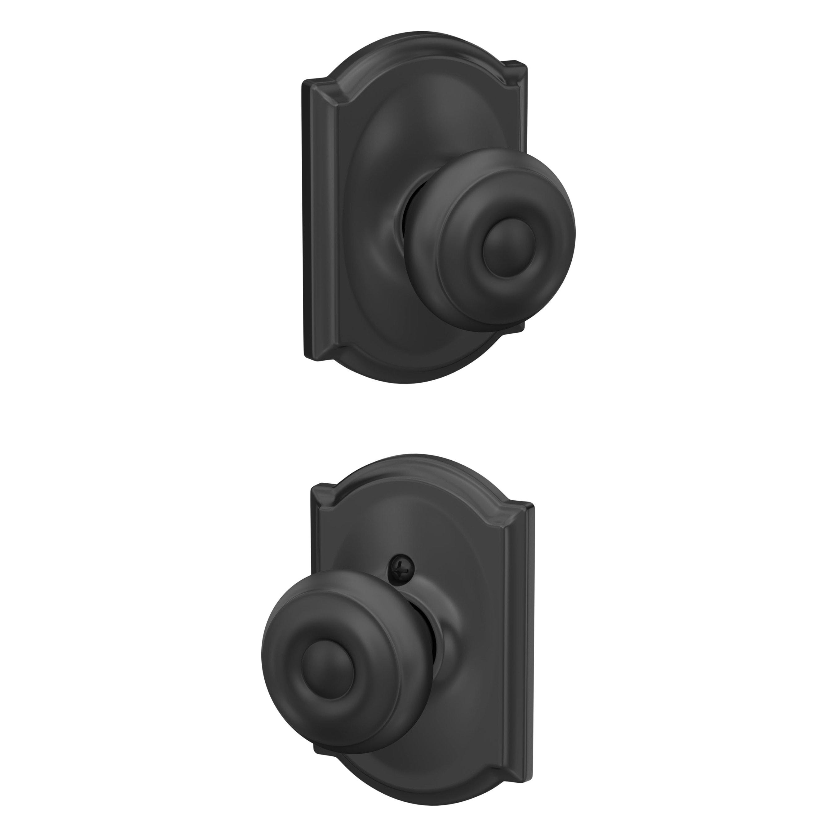 Georgian Passage Knob with Camelot Trim