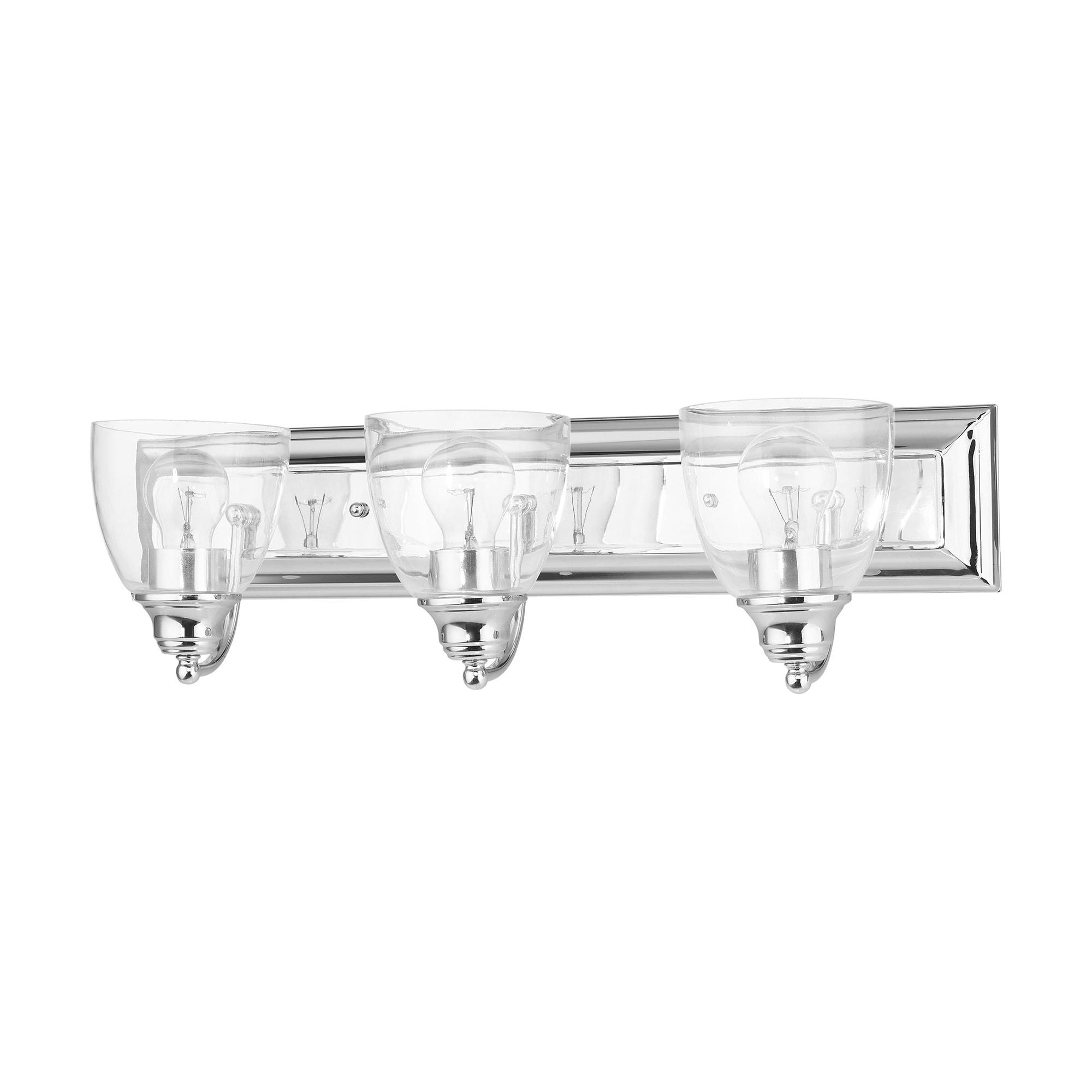 Livex Lighting Birmingham 3 - Light Vanity in  Polished Chrome