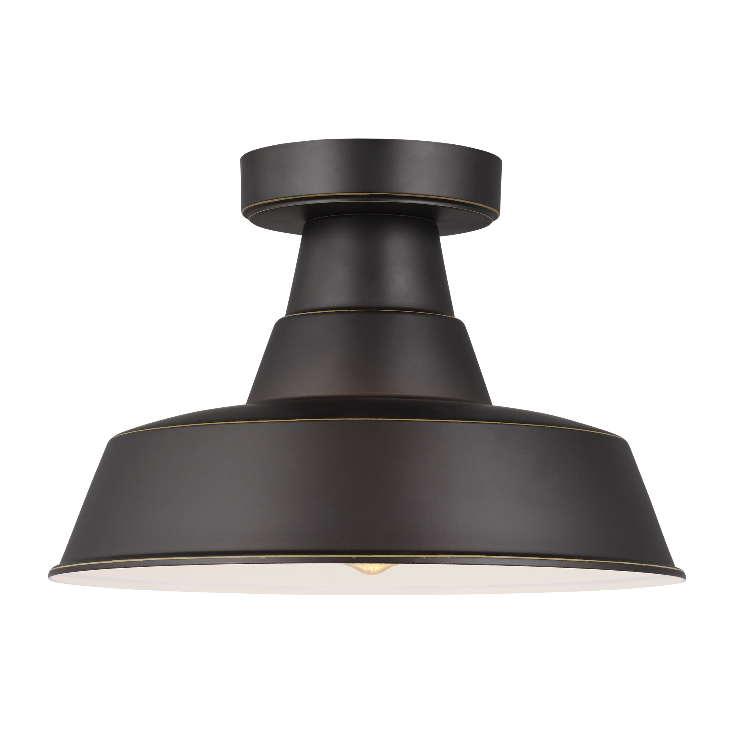 Barn 1 - Light Outdoor Semi Flush Mount