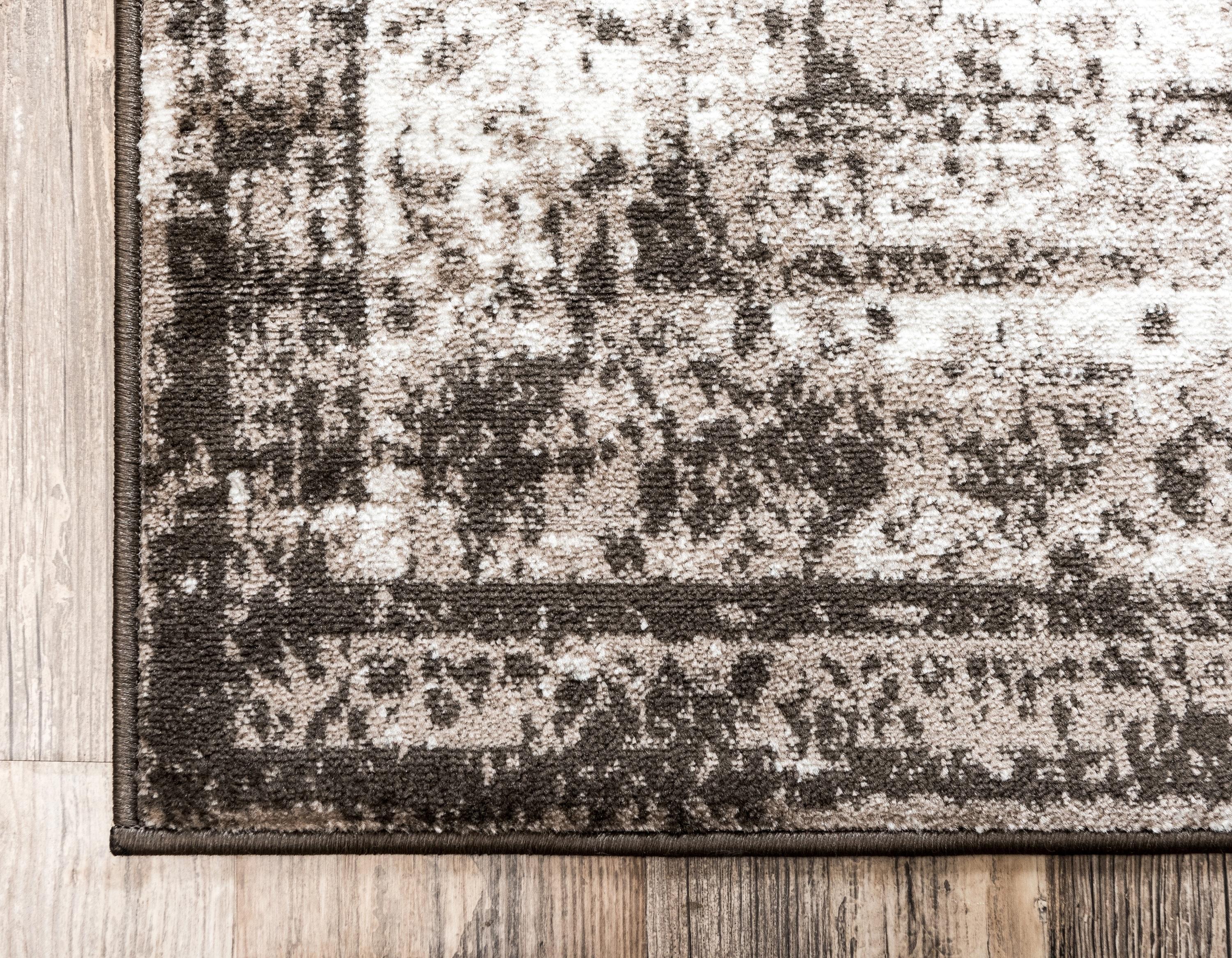 Unique Loom 7' 0 x 10' 0 Sofia Salle Garnier Light Brown Area Rug