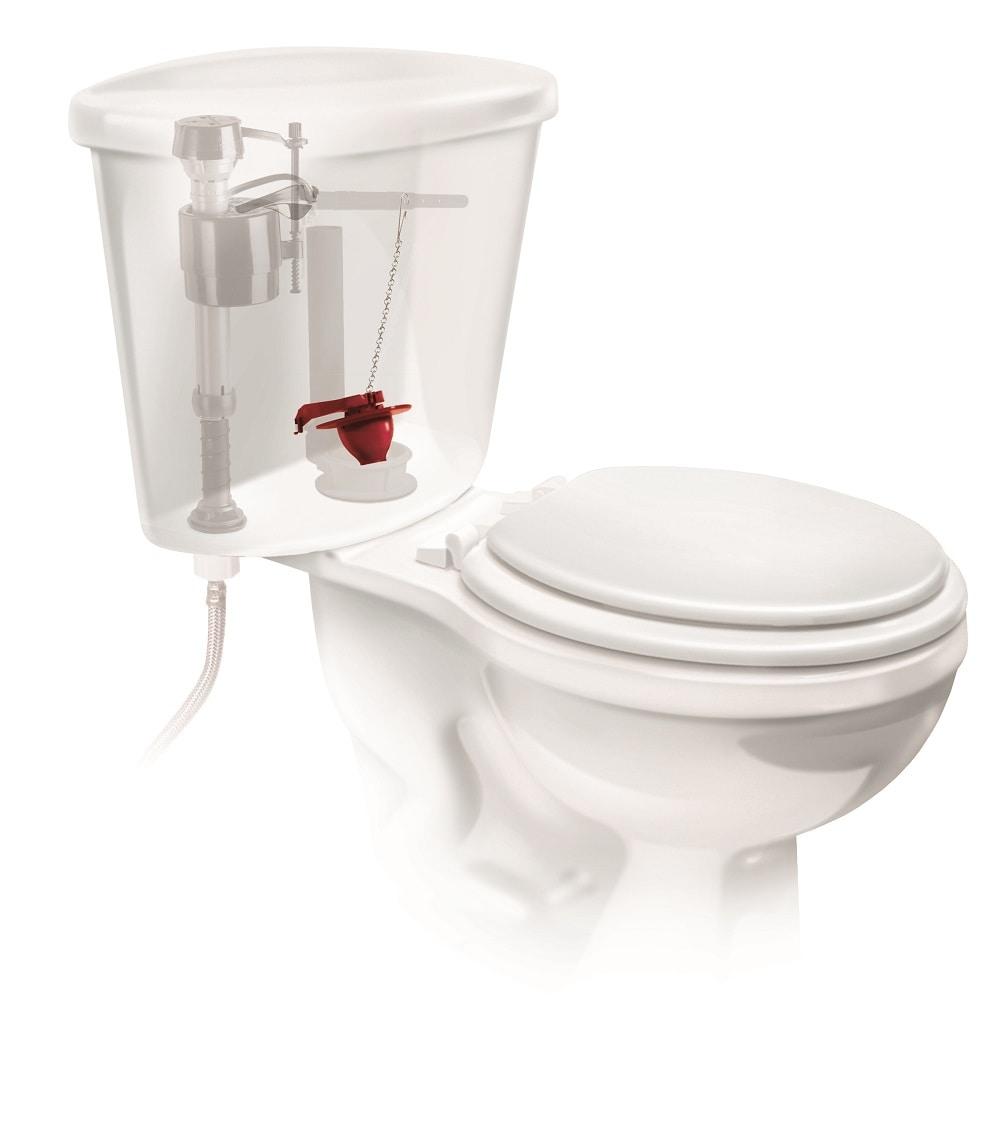 Fluidmaster 502 PerforMAX Universal High Performance, Water-Saving 2" Flapper, New, Rubber, 6 in Height, 0.11 lb.