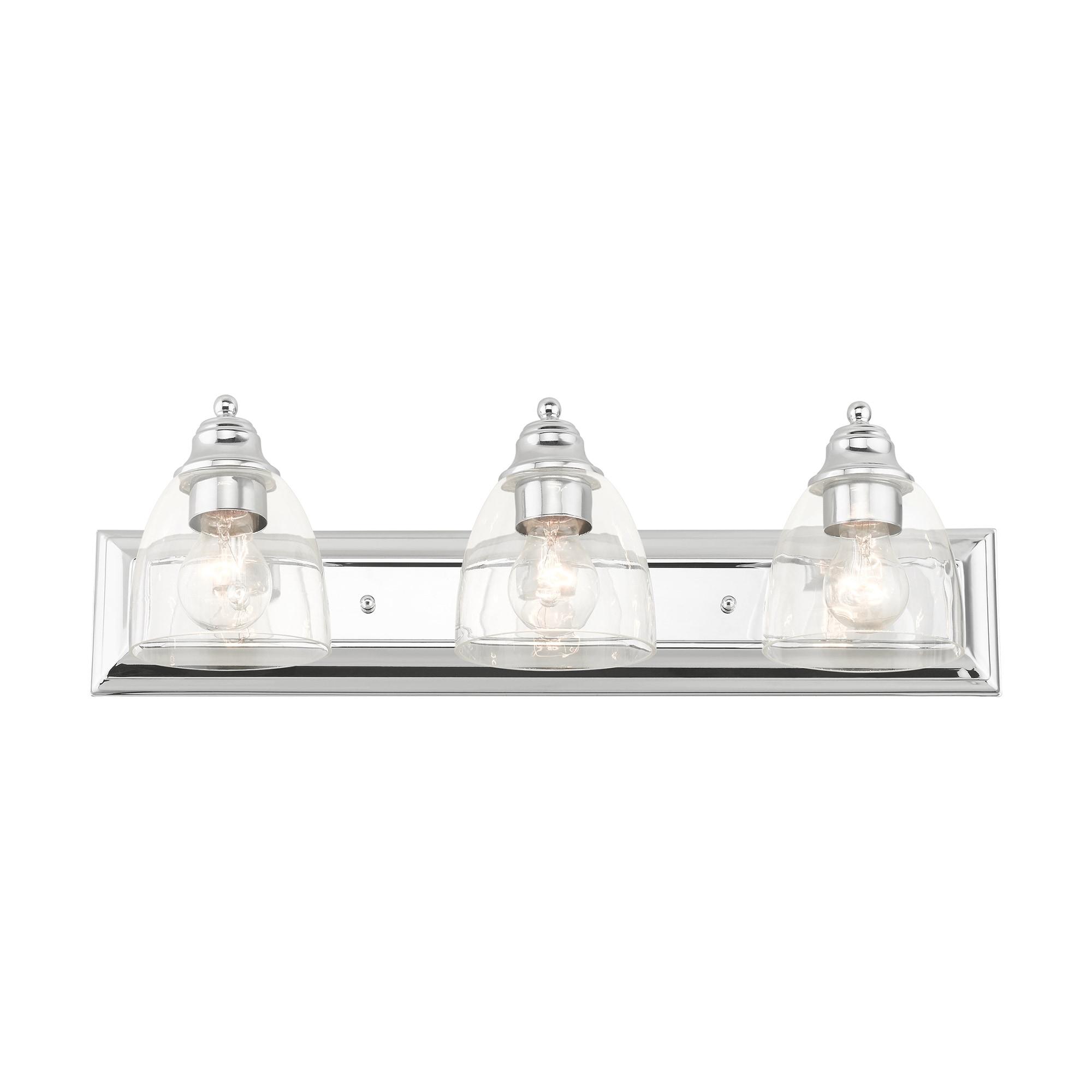 Livex Lighting Birmingham 3 - Light Vanity in  Polished Chrome