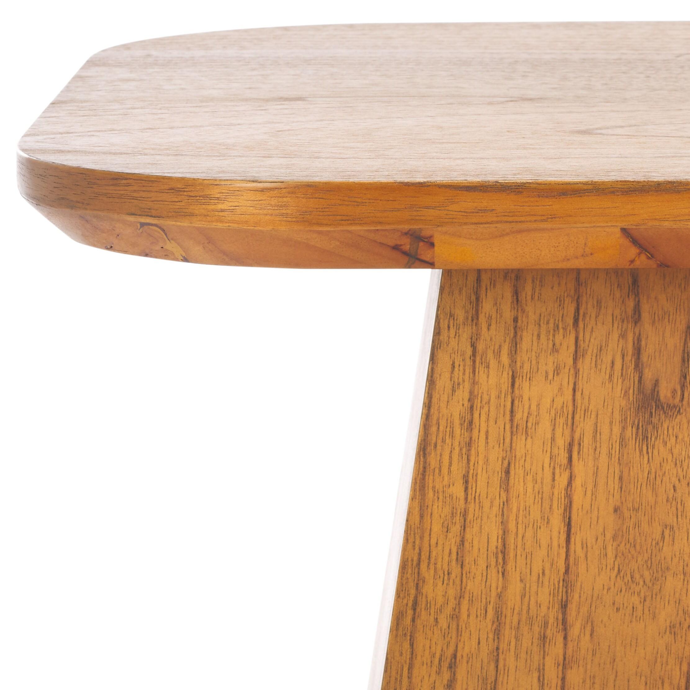 Jean Accent Table - Brown - Safavieh