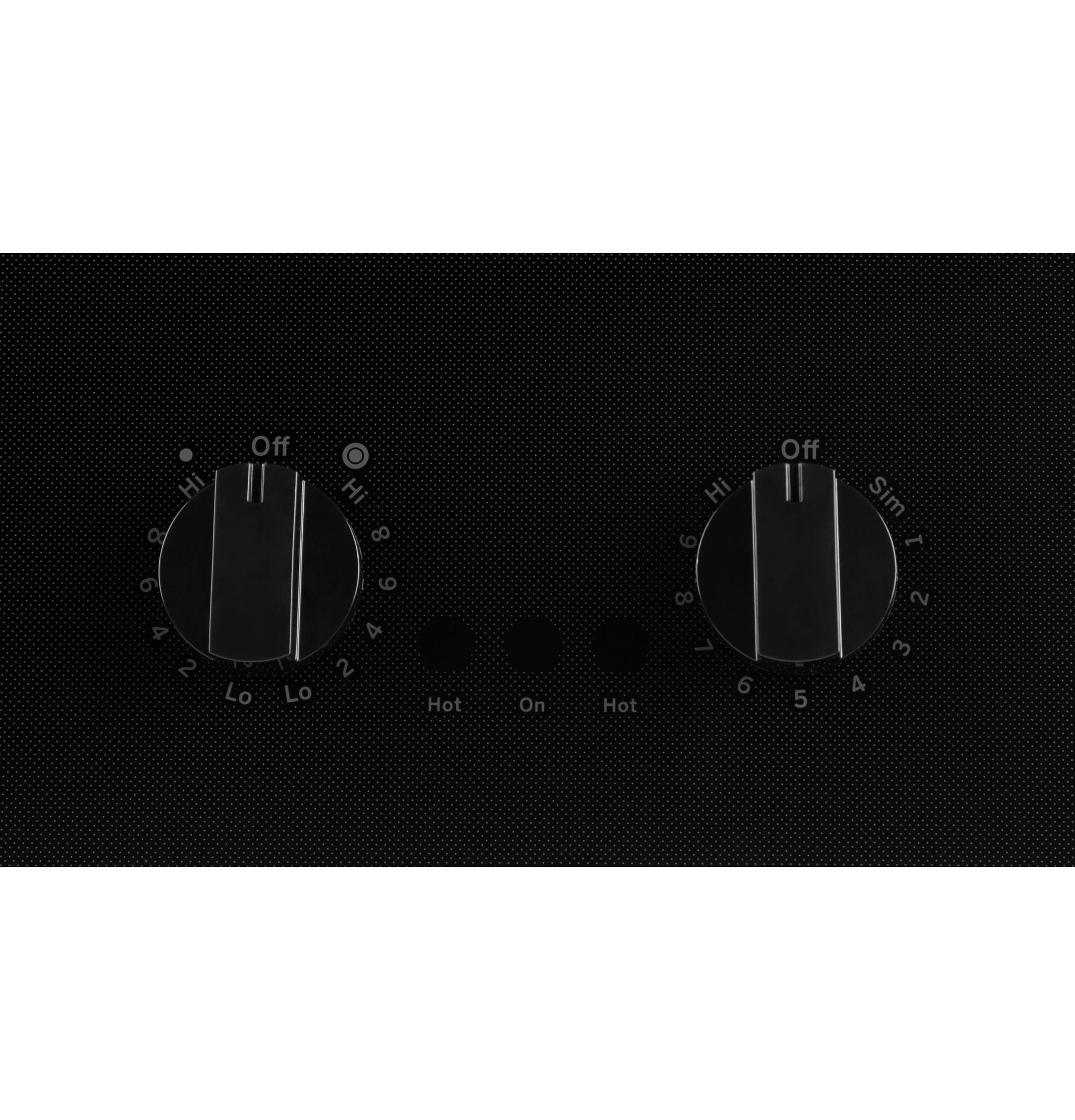 Ge Jp3021 22" Wide 2 Burner Electric Cooktop - Black