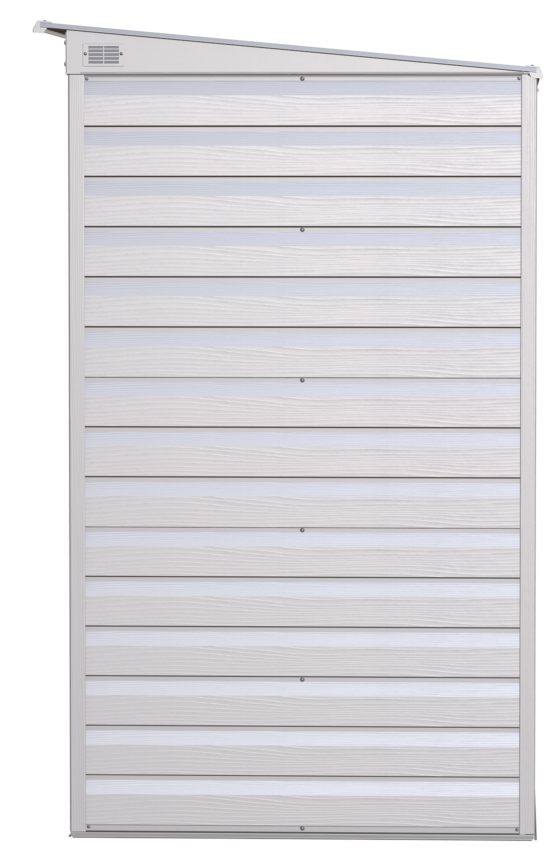 6 ft. W x 4 ft. D Steel Horizontal Storage Shed