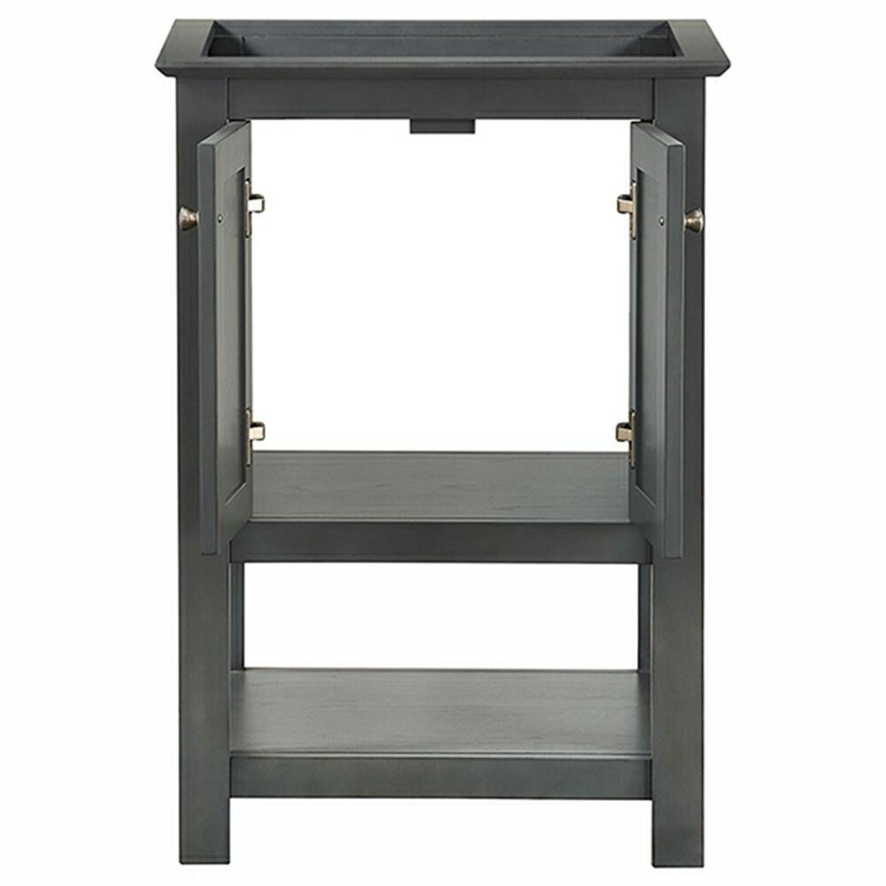 Manchester 30" Freestanding Single Sink Bathroom Vanity with Integrated Sink (Faucet Not Included)