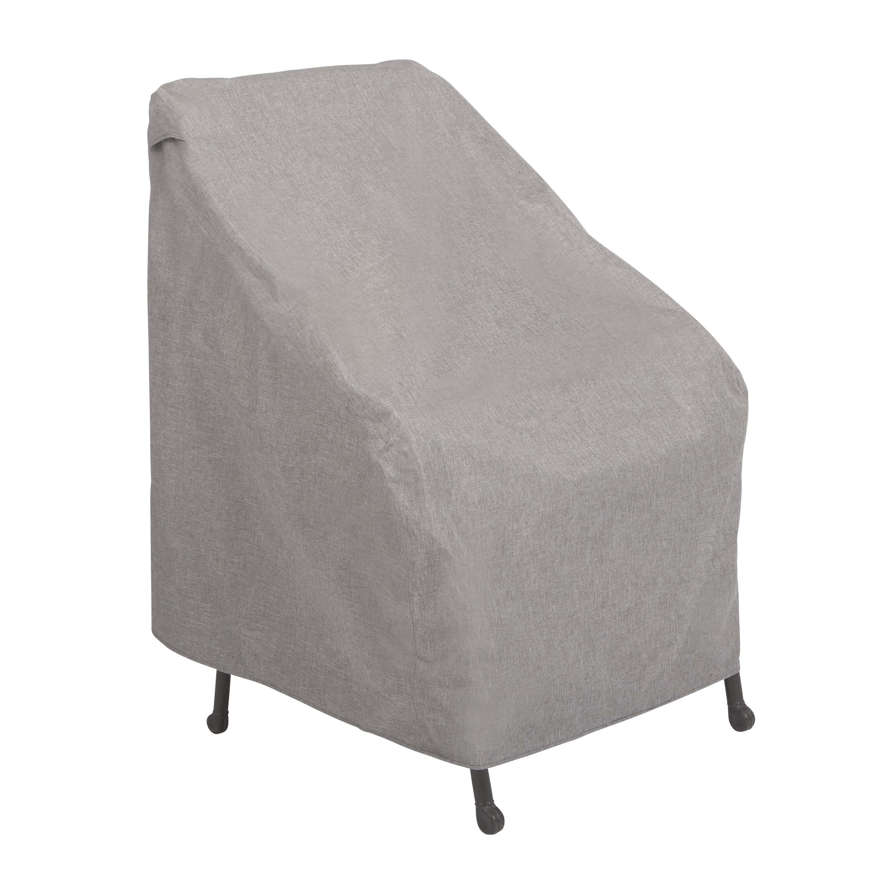 Modern Leisure Garrison Waterproof Outdoor Patio Chair Cover, 27"L x 34"W x 31"H, Gray