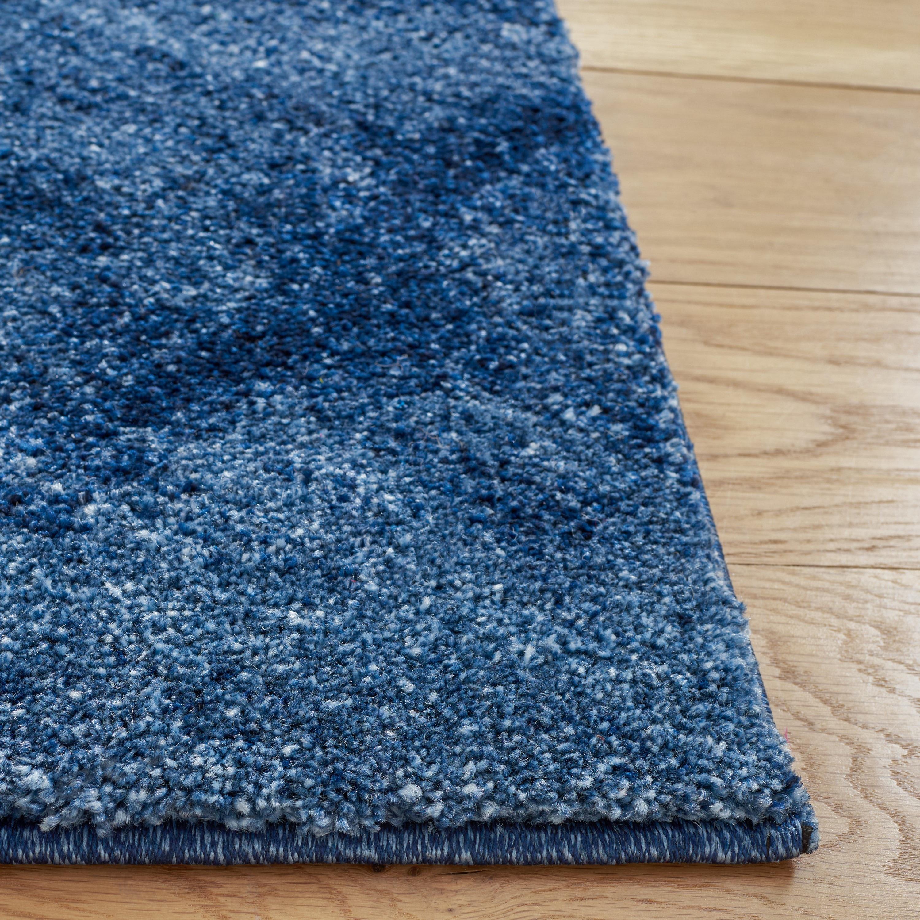 Retro RET2144 Power Loomed Indoor Area Rug - Blue/Dark Blue - 10'x14' - Safavieh.