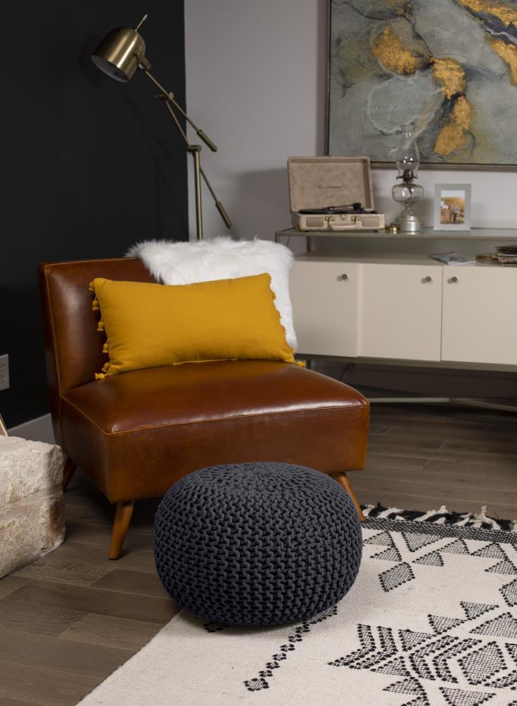 Upholstered Pouf