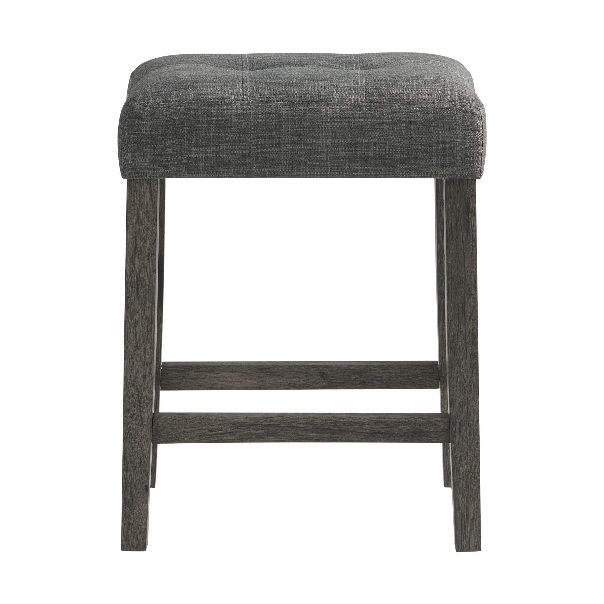 Picket House Furnishing Transitional Wood Multipurpose Bar Table Set in Charcoal