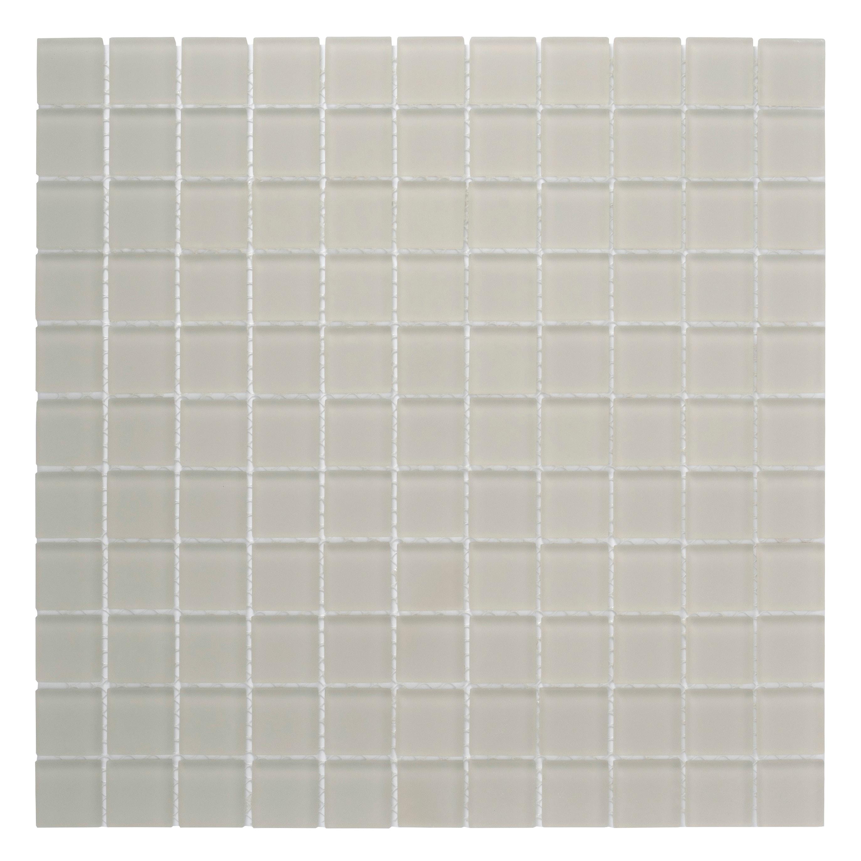 Apollo Tile 11.8" X 11.8" Matte Finished Glass Mosaic Tile